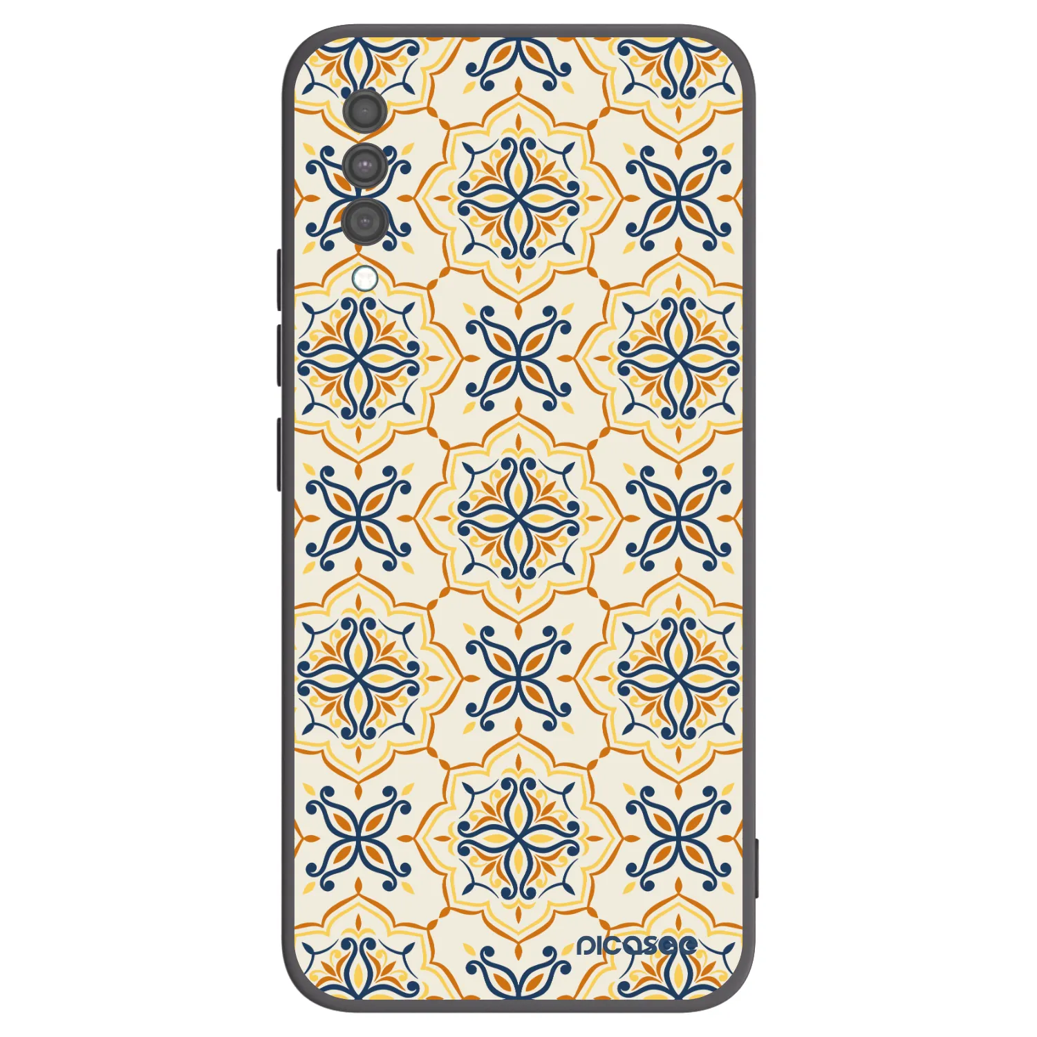 Picasee crna silikonska maskica za Samsung Galaxy A30s A307F - Majolica