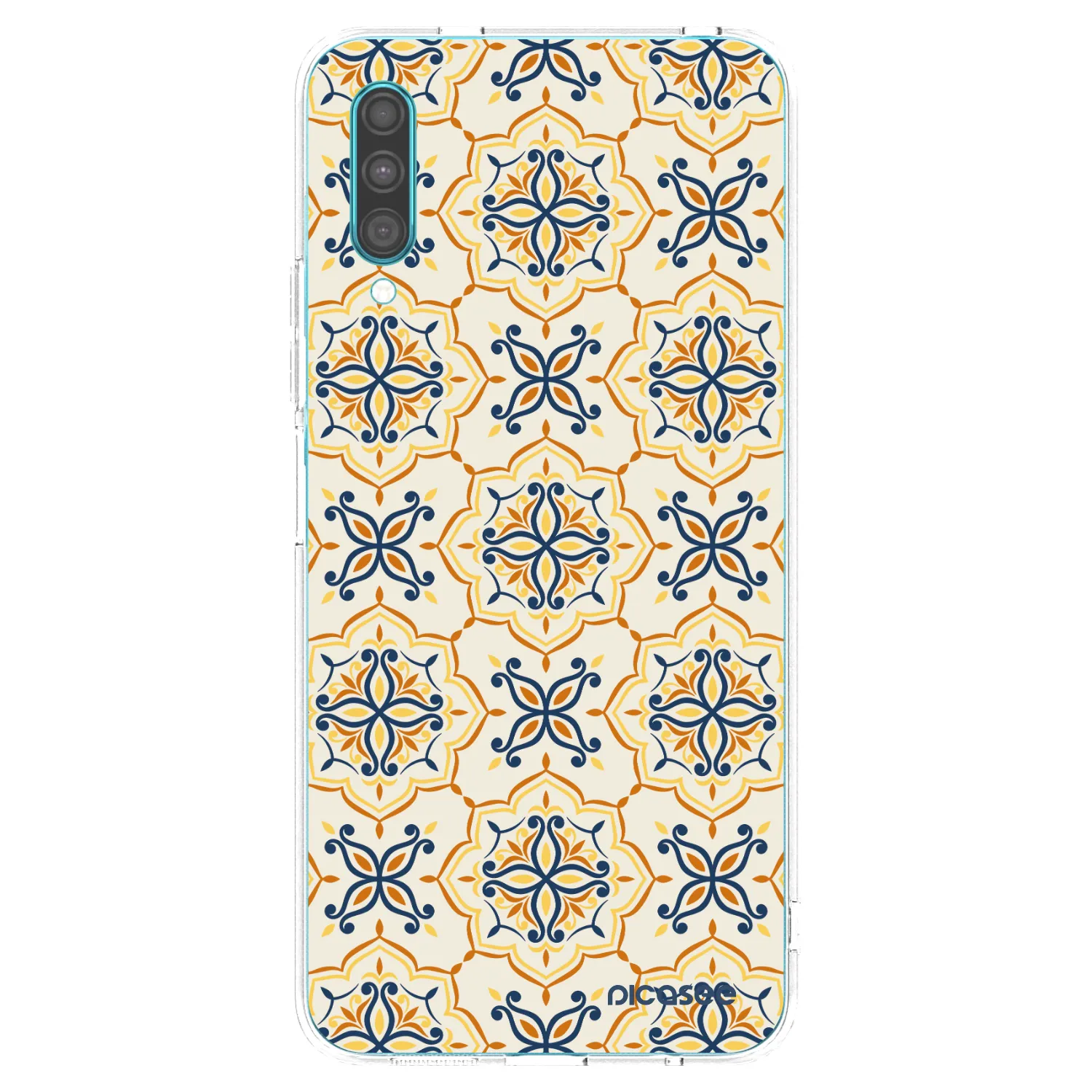 Picasee silikonska prozirna maskica za Samsung Galaxy A30s A307F - Majolica