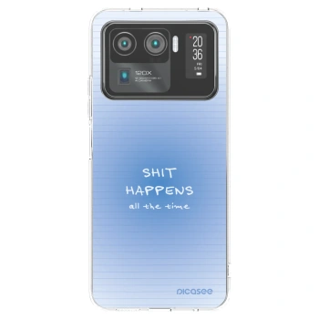 Picasee silikonska prozirna maskica za Xiaomi Mi 11 Ultra - Oops Memo