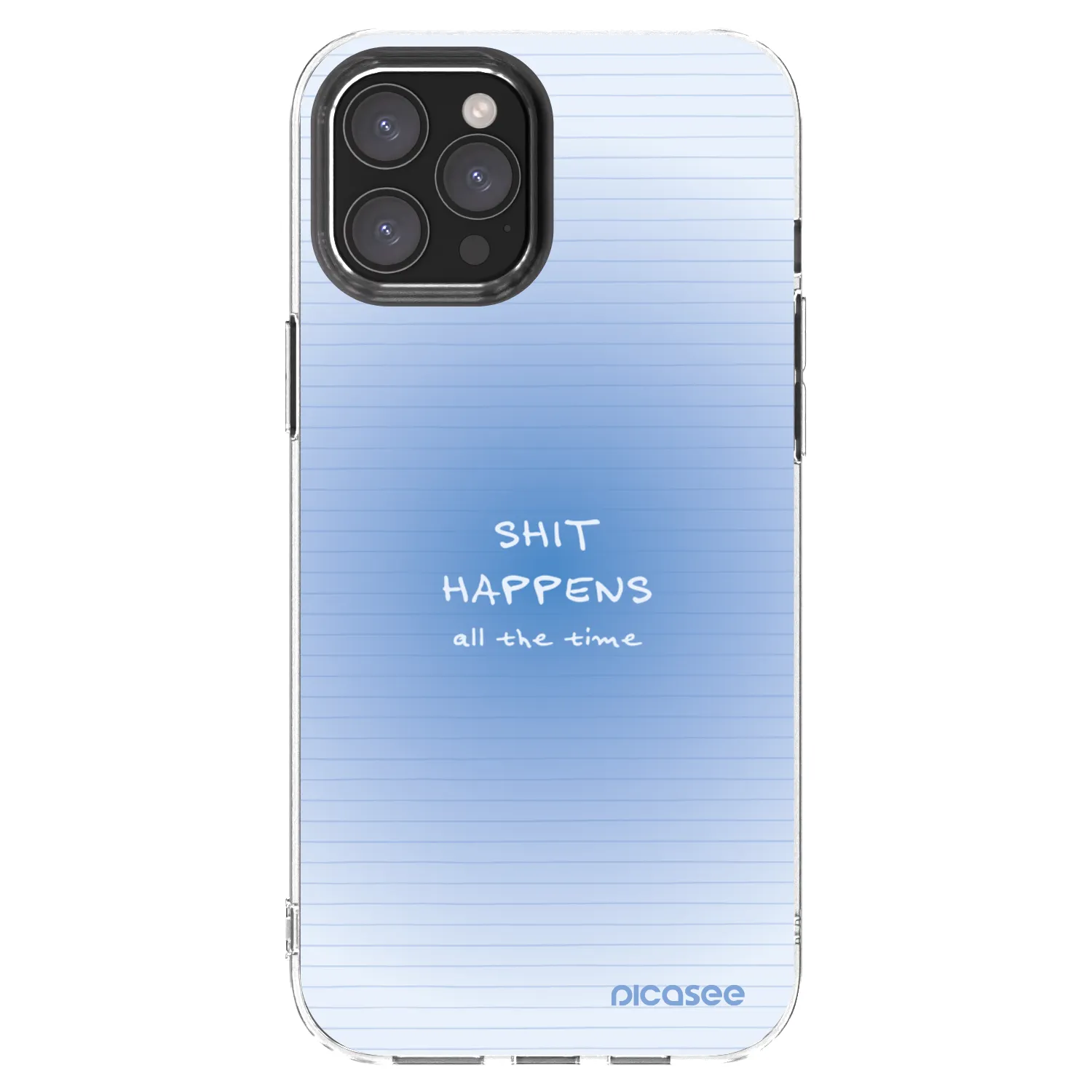Picasee silikonska prozirna maskica za Apple iPhone 12 Pro Max - Oops Memo