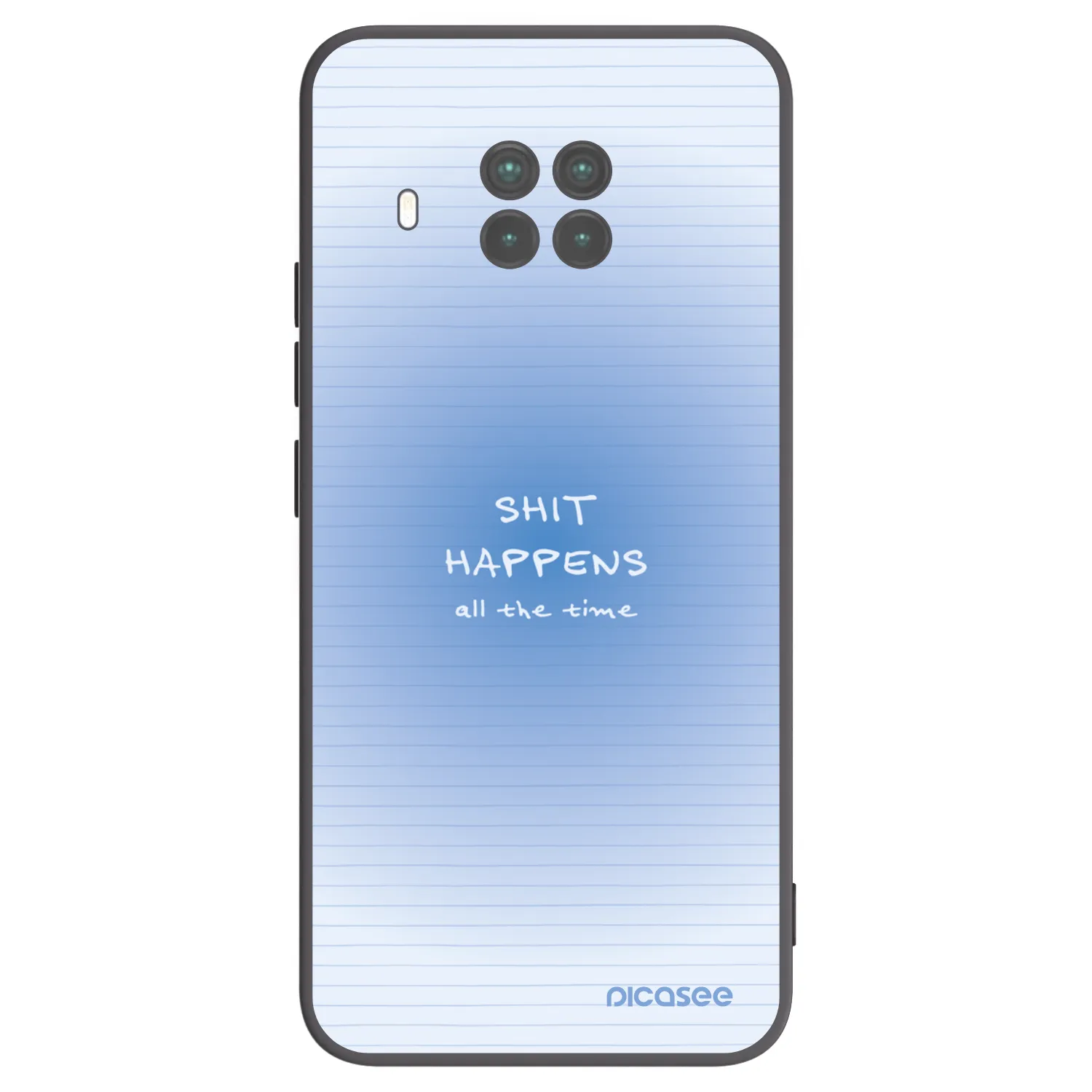 Picasee crna silikonska maskica za Xiaomi Mi 10T Lite - Oops Memo