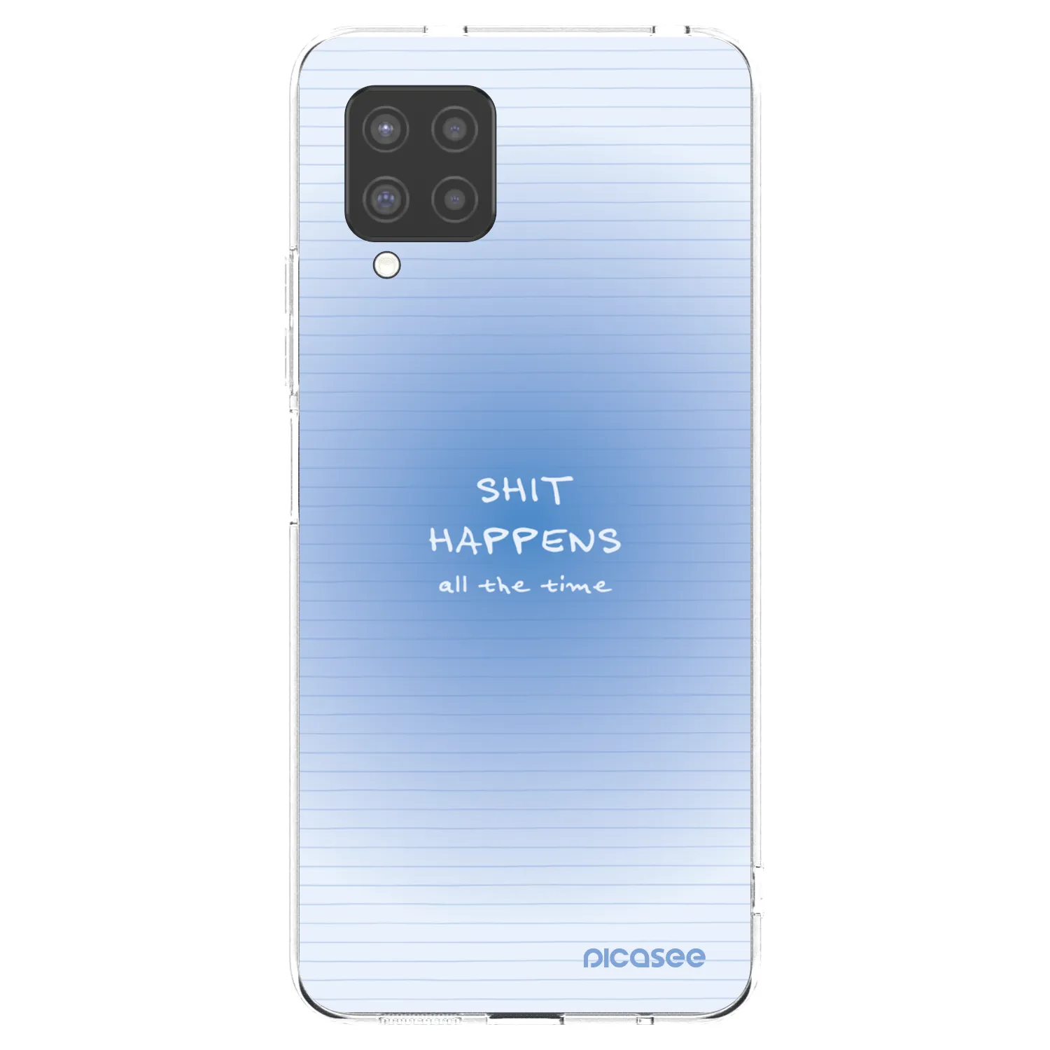 Picasee silikonska prozirna maskica za Samsung Galaxy A42 A426B - Oops Memo