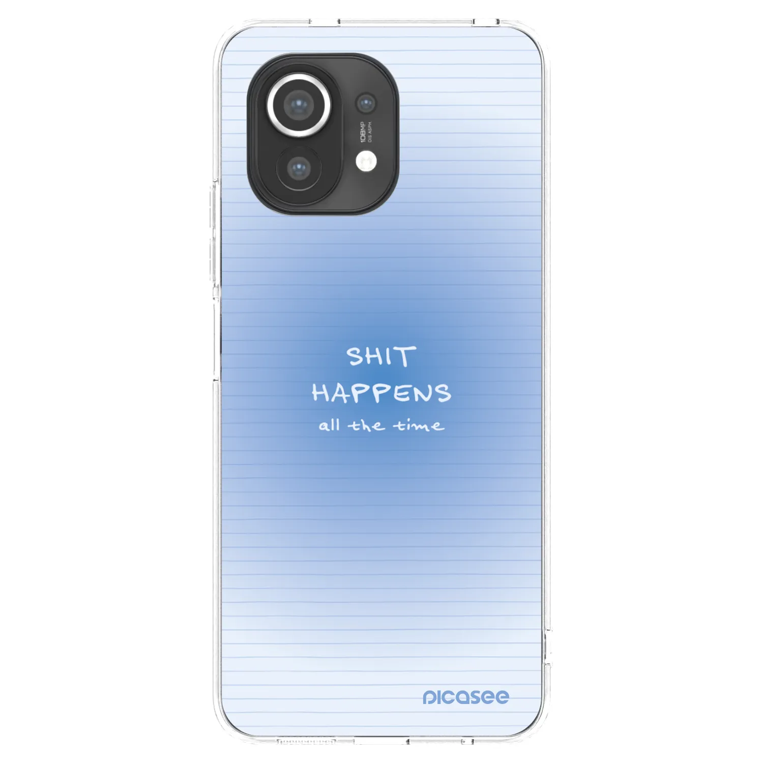Picasee silikonska prozirna maskica za Xiaomi Mi 11 - Oops Memo