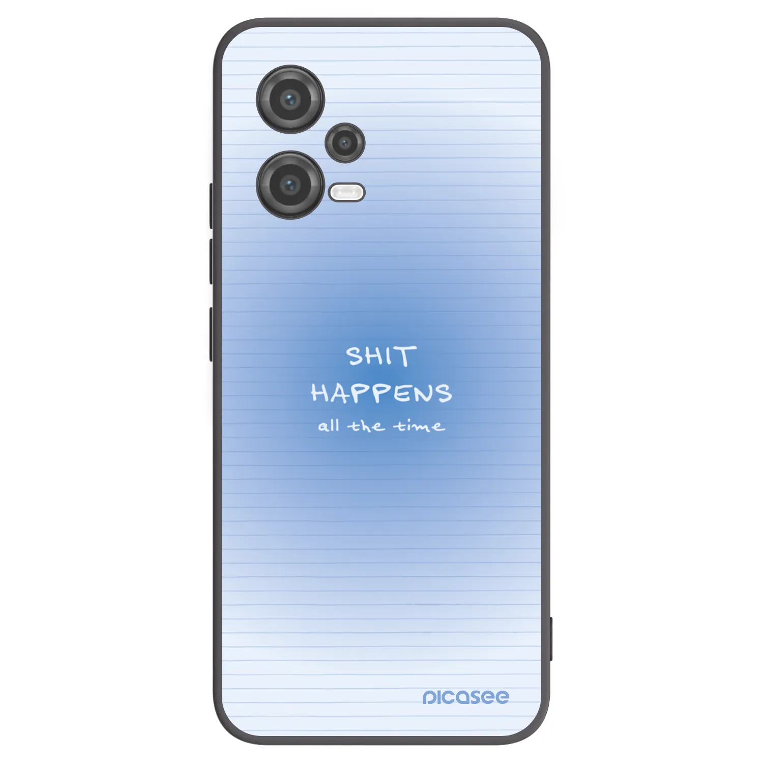 Picasee crna silikonska maskica za Xiaomi Poco X5 - Oops Memo
