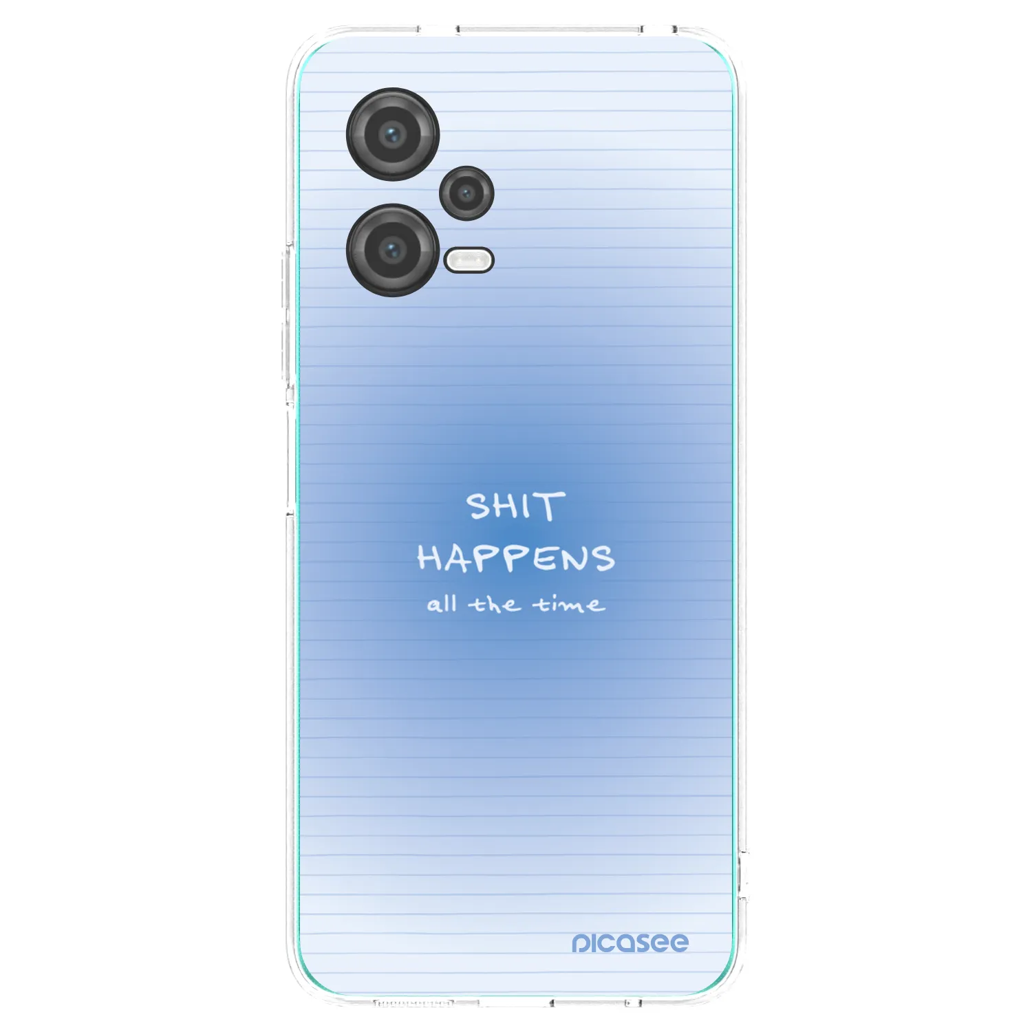 Picasee silikonska prozirna maskica za Xiaomi Poco X5 - Oops Memo