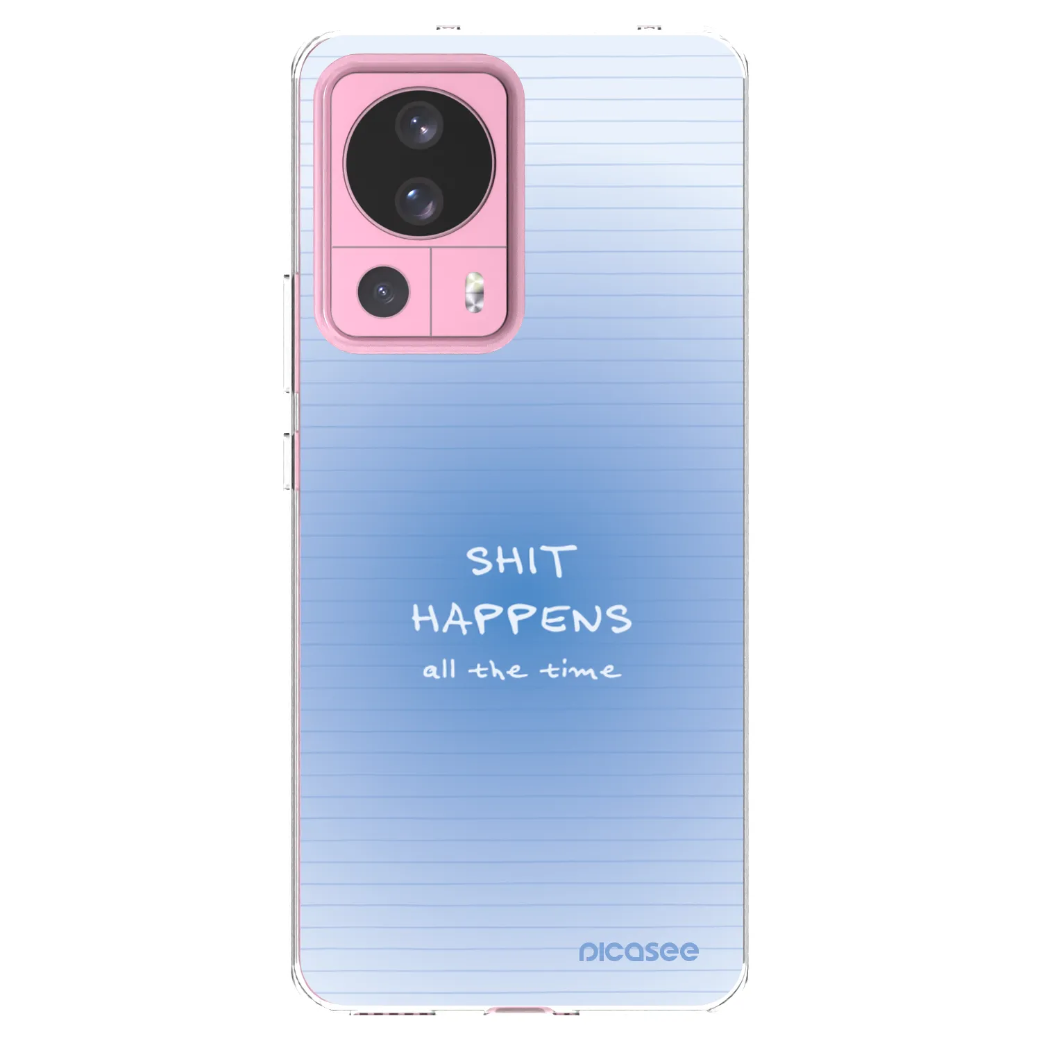 Picasee silikonska prozirna maskica za Xiaomi 13 Lite - Oops Memo