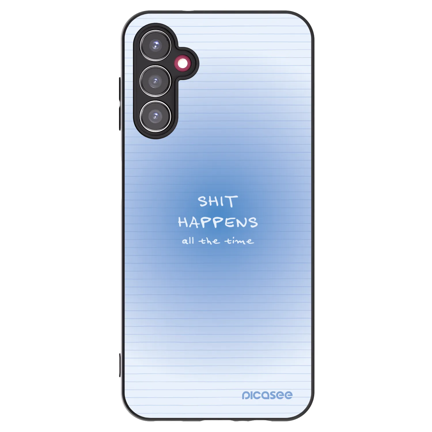 Picasee crna silikonska maskica za Samsung Galaxy A14 5G A146P - Oops Memo