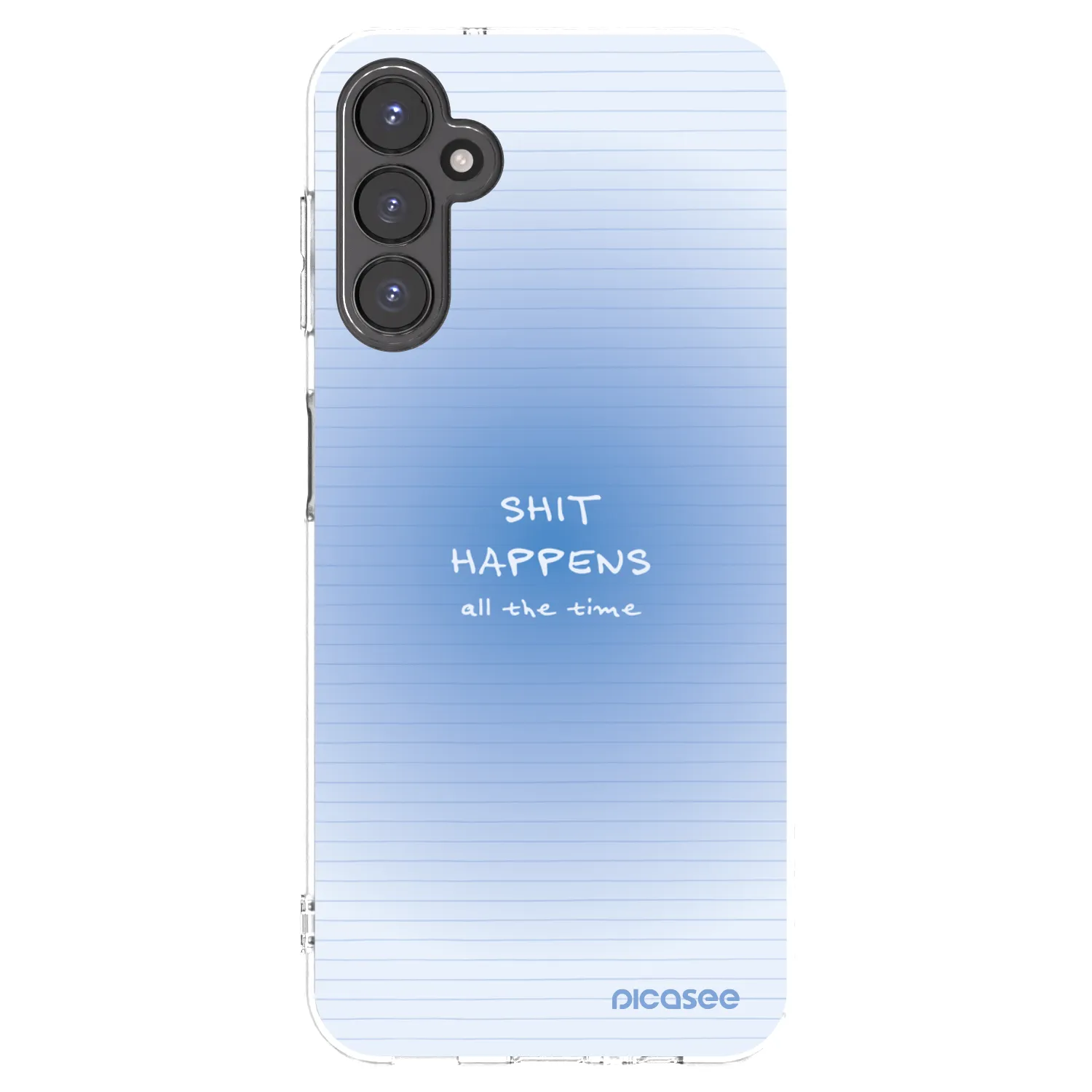 Picasee silikonska prozirna maskica za Samsung Galaxy A14 5G A146P - Oops Memo