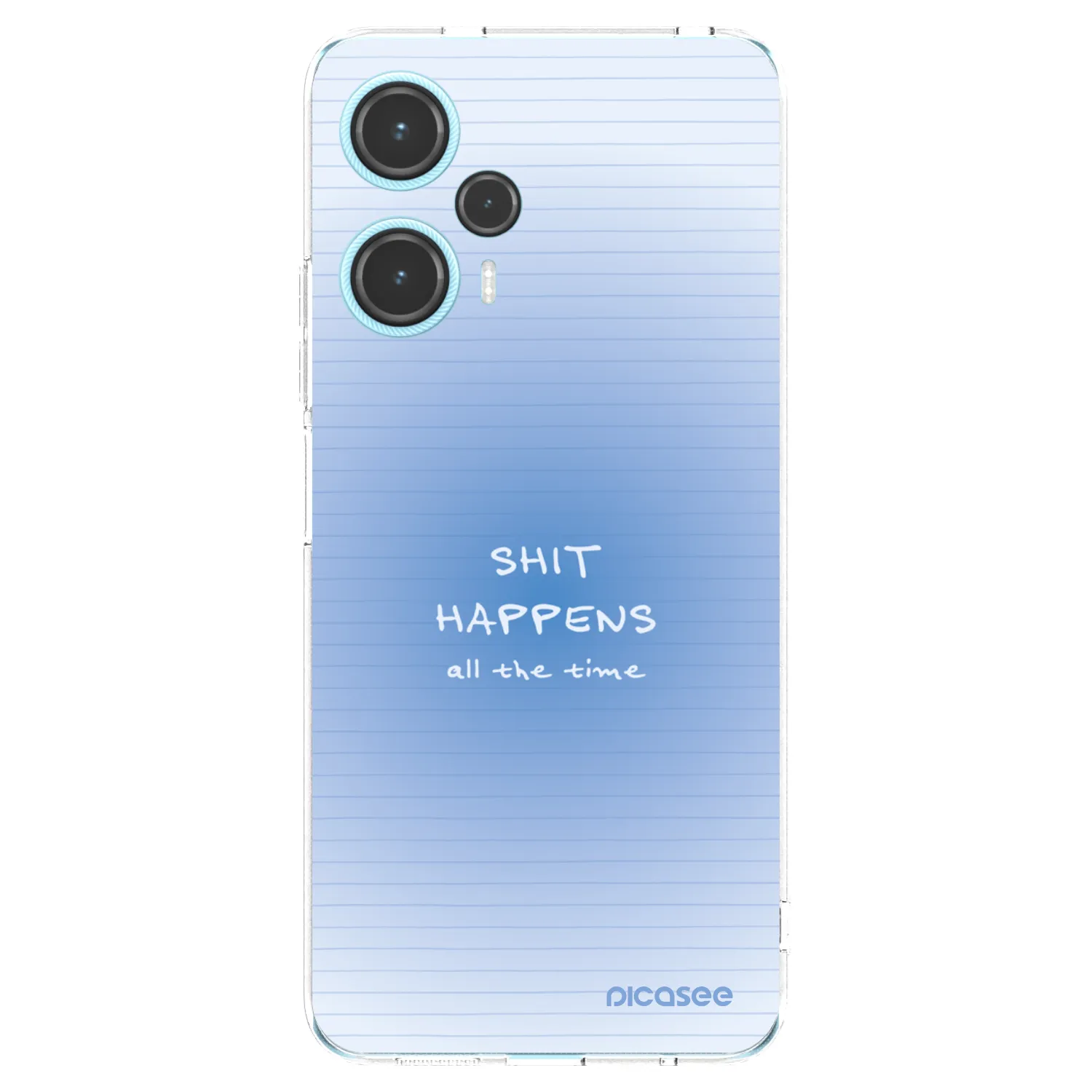 Picasee silikonska prozirna maskica za Xiaomi Poco F5 - Oops Memo