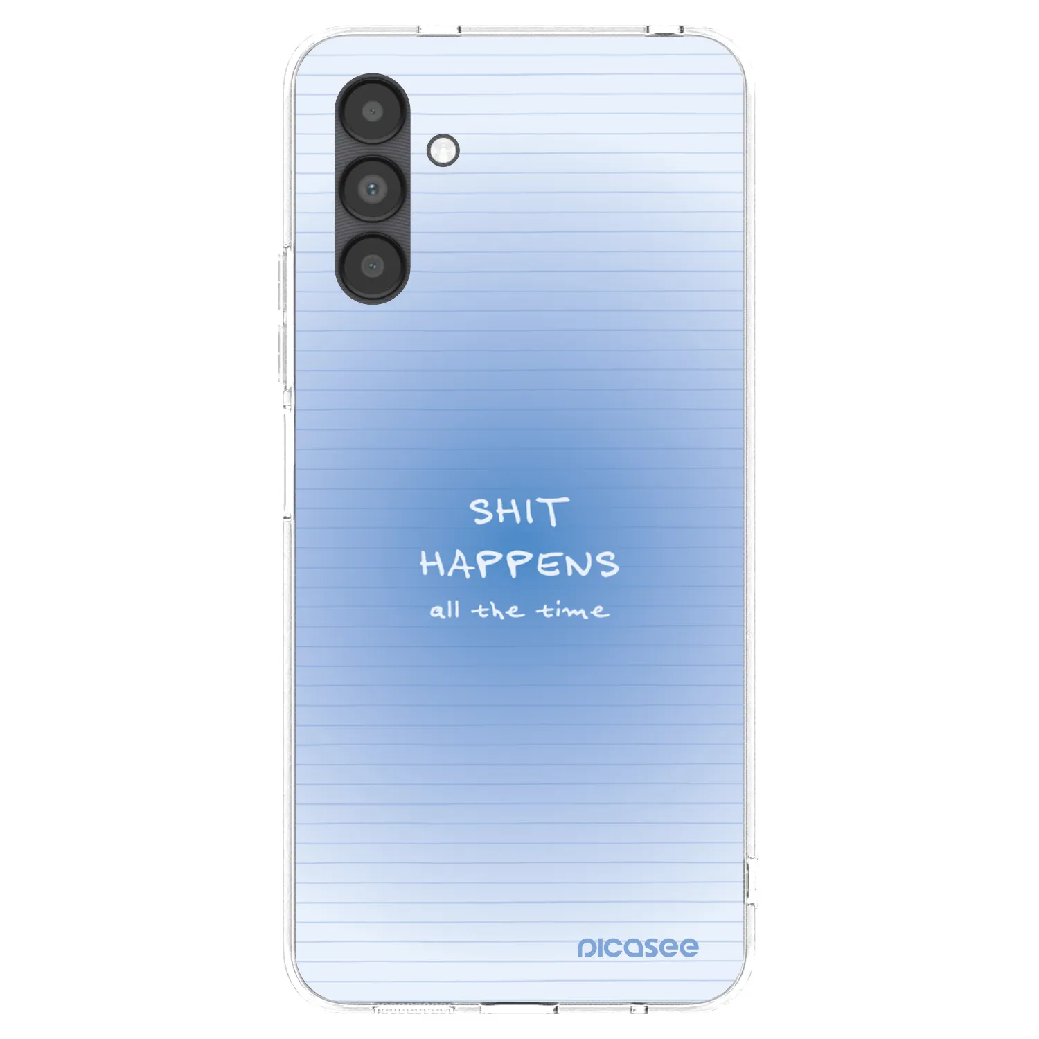 Picasee silikonska prozirna maskica za Samsung Galaxy A04s A047F - Oops Memo