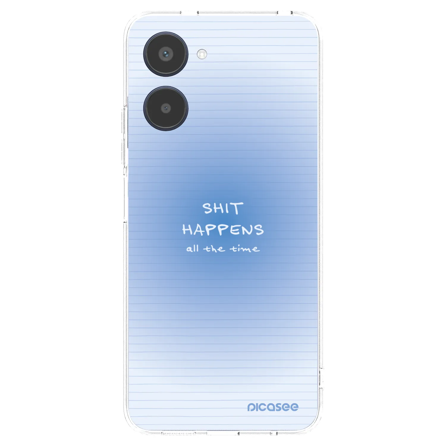 Picasee silikonska prozirna maskica za Realme 10 4G - Oops Memo