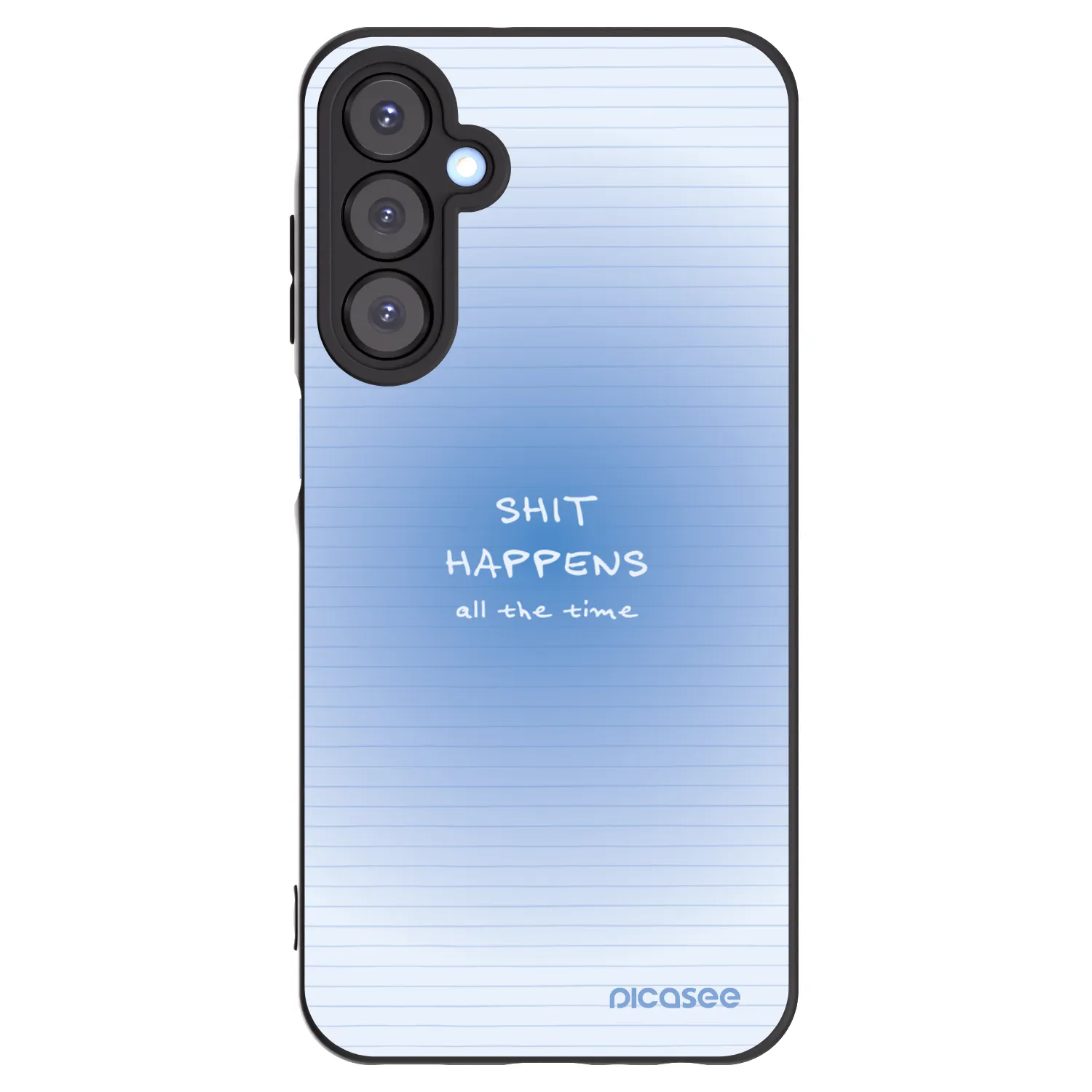 Picasee crna silikonska maskica za Samsung Galaxy A25 A256B 5G - Oops Memo