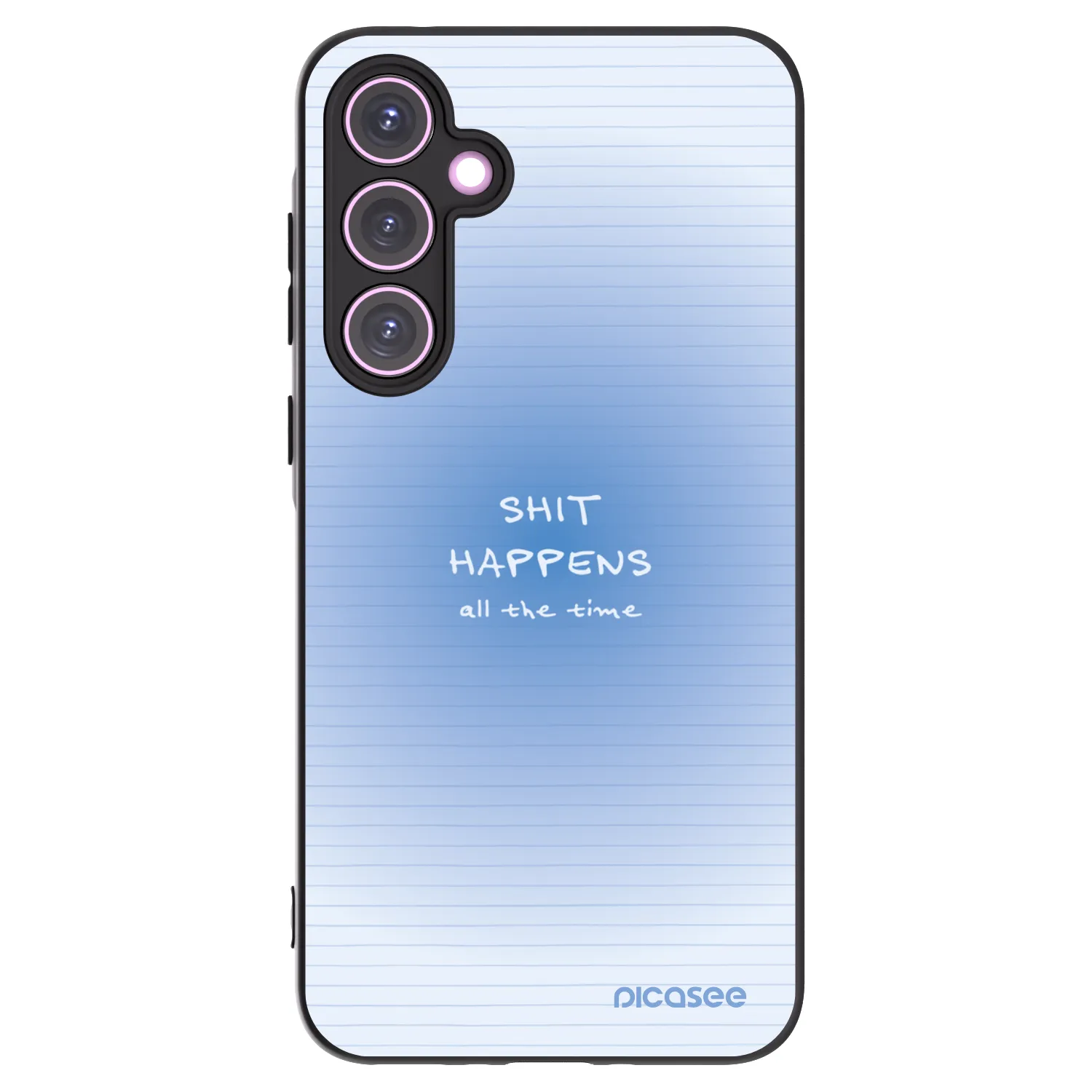 Picasee crna silikonska maskica za Samsung Galaxy A35 5G A356B - Oops Memo