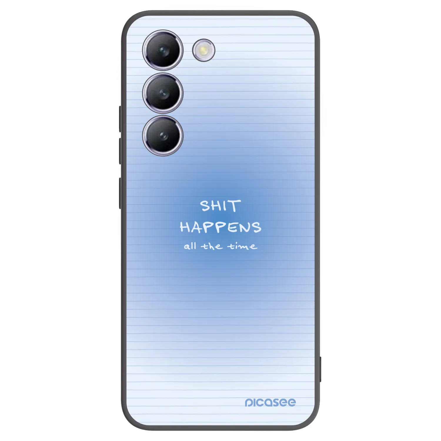 Picasee crna silikonska maskica za Vivo V40 SE 5G - Oops Memo