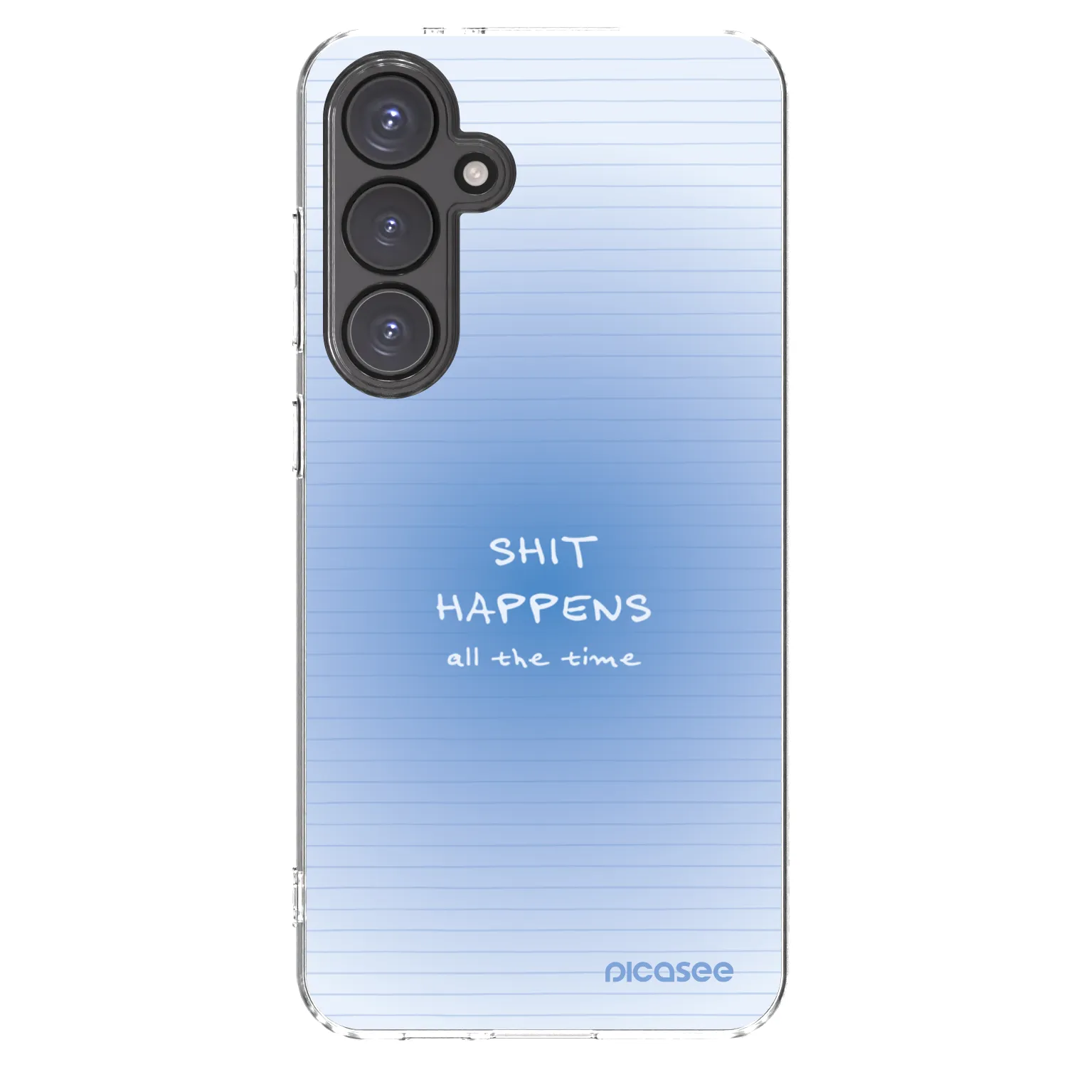 Picasee silikonska prozirna maskica za Samsung Galaxy S24 FE S721B - Oops Memo