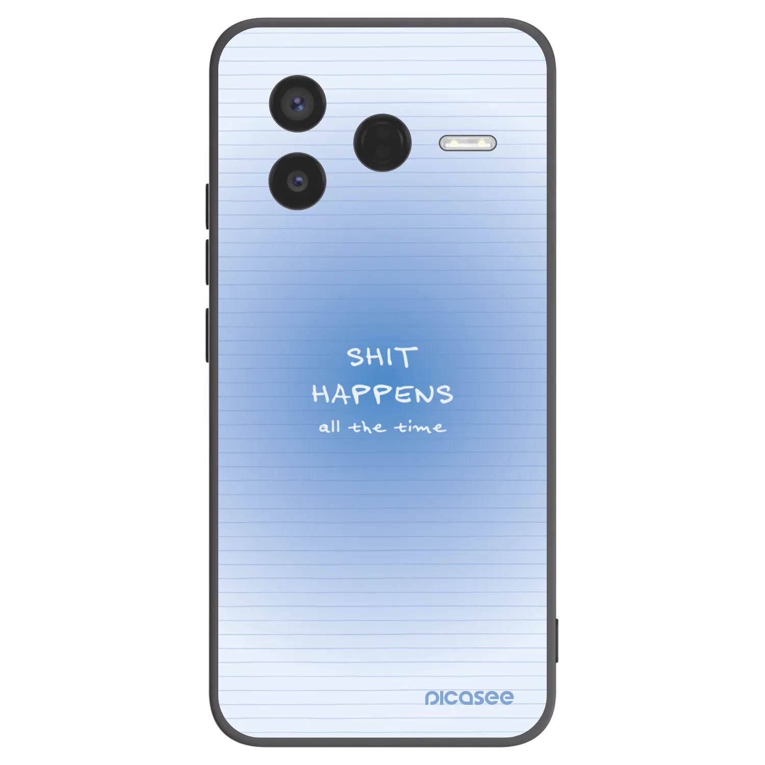 Picasee crna silikonska maskica za Xiaomi Poco F7 Pro 5G - Oops Memo