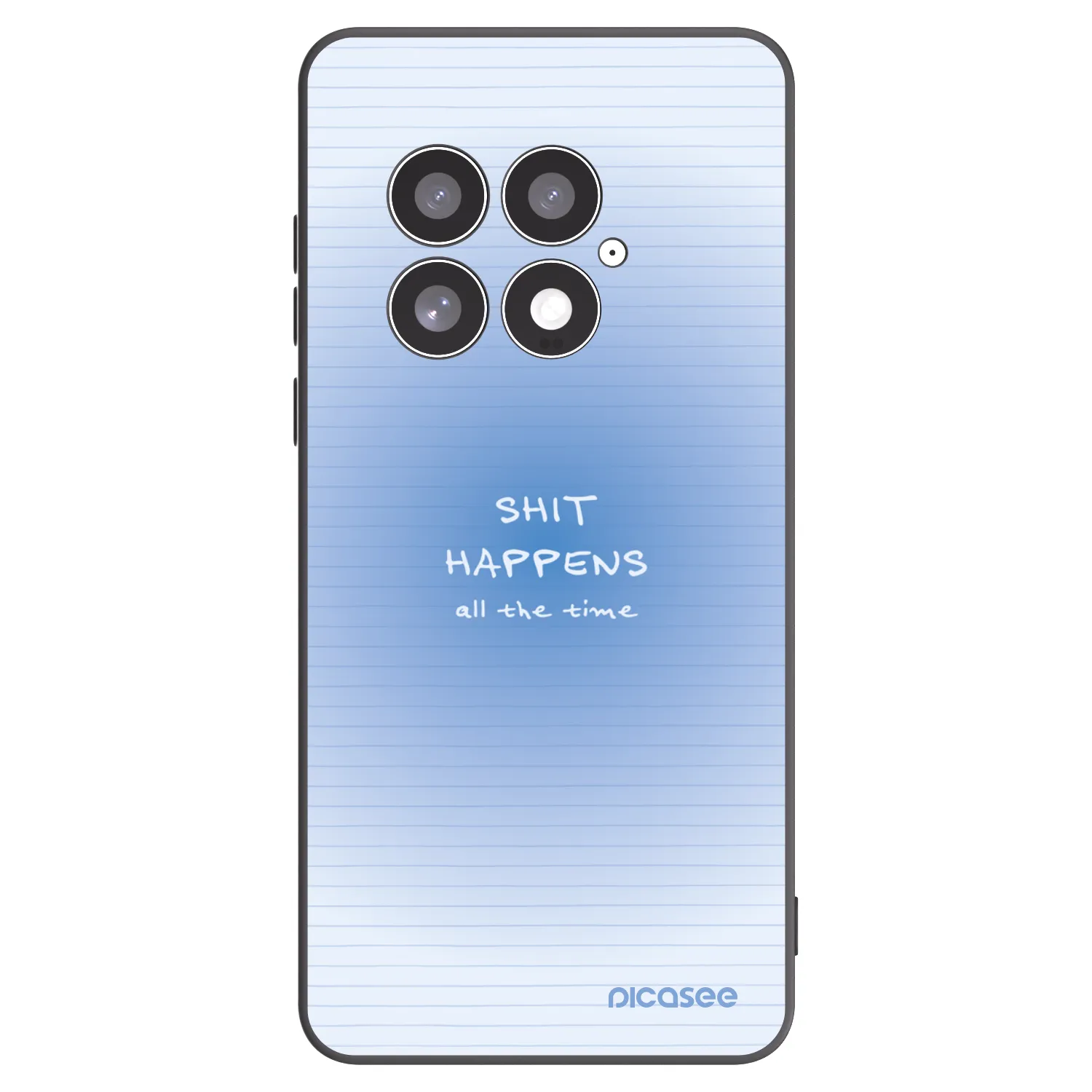 Picasee crna silikonska maskica za OnePlus 13 5G - Oops Memo