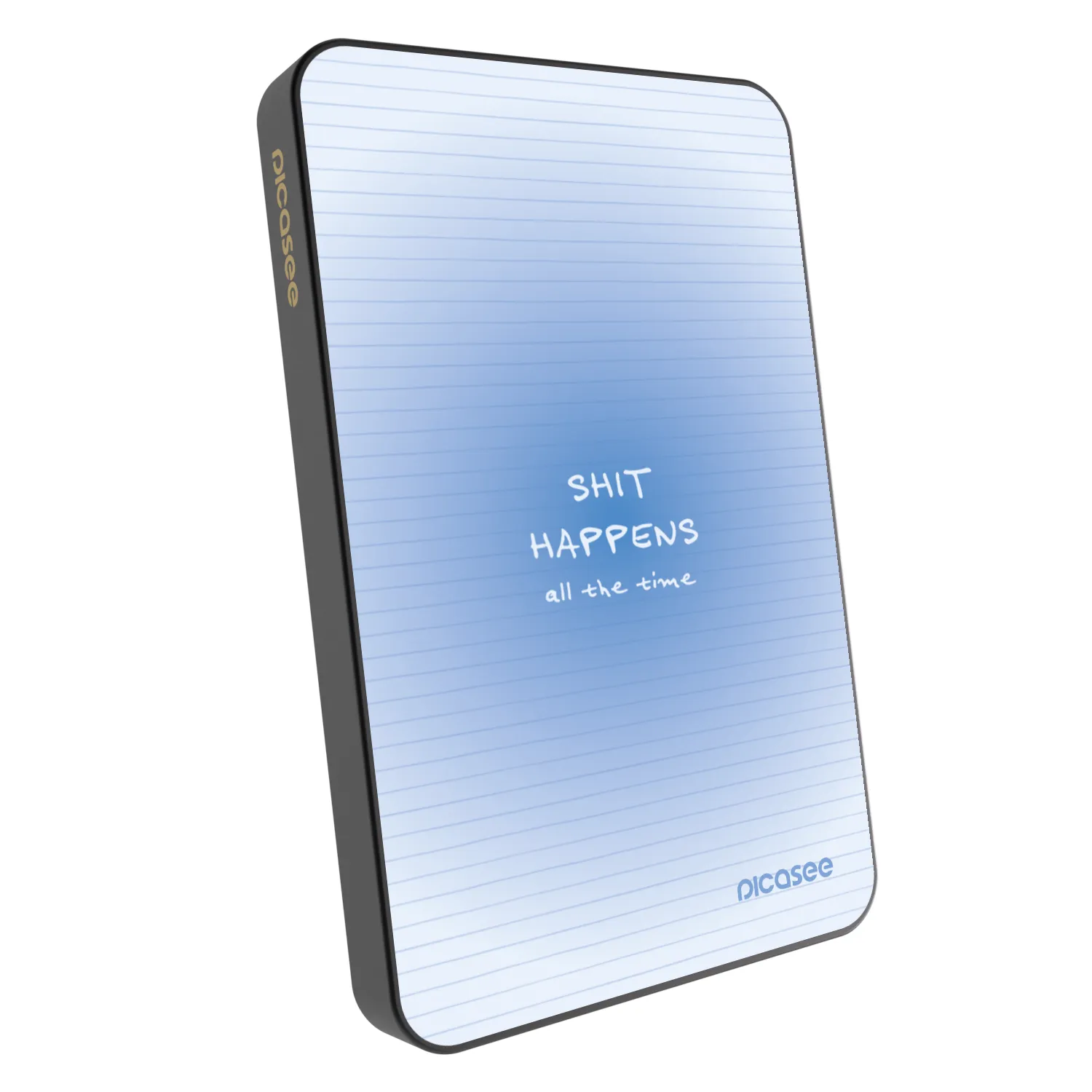 Picasee Prijenosni punjač s MagSafe 5 000 mAh Sivo - Oops Memo