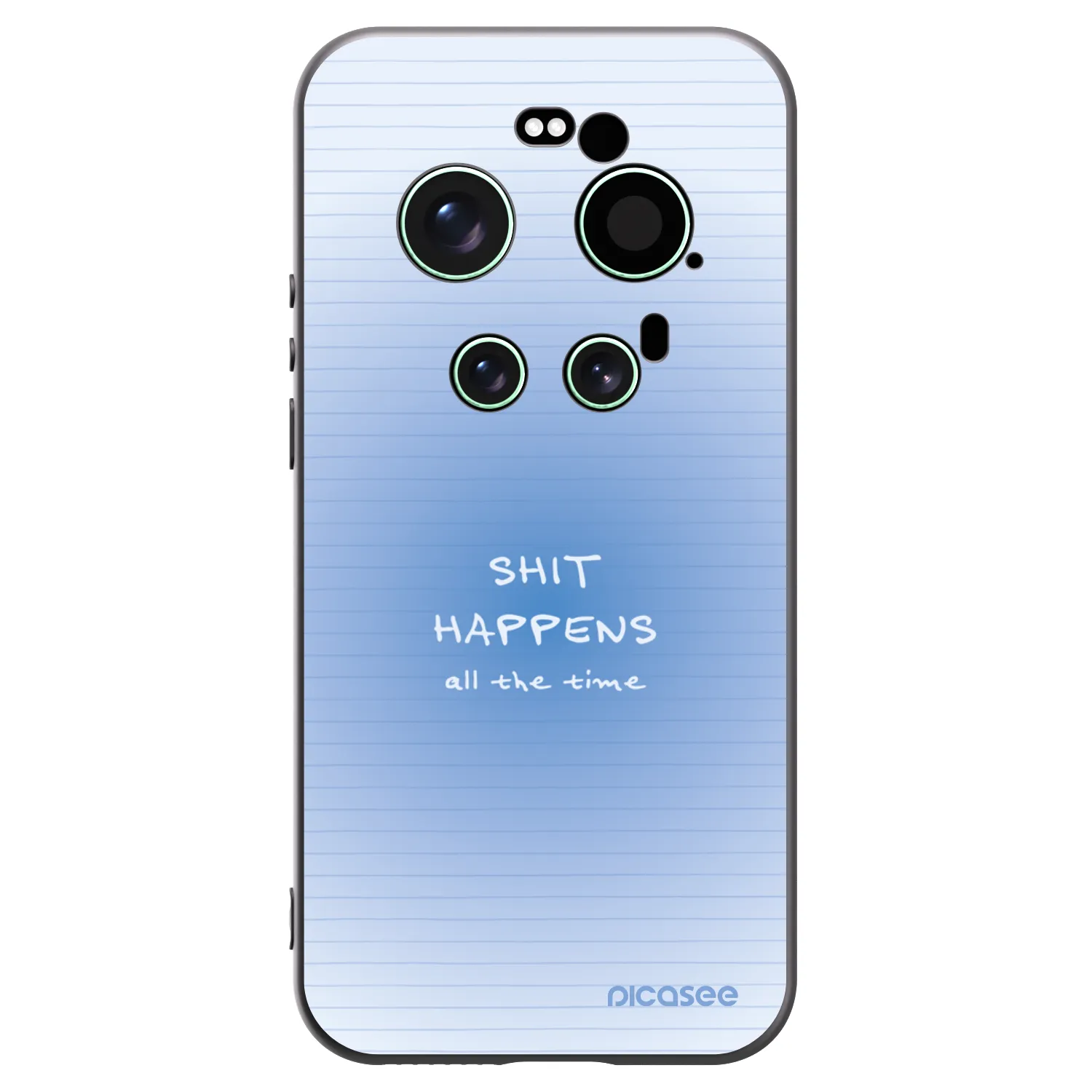 Picasee crna silikonska maskica za Xiaomi 17 Ultra - Oops Memo