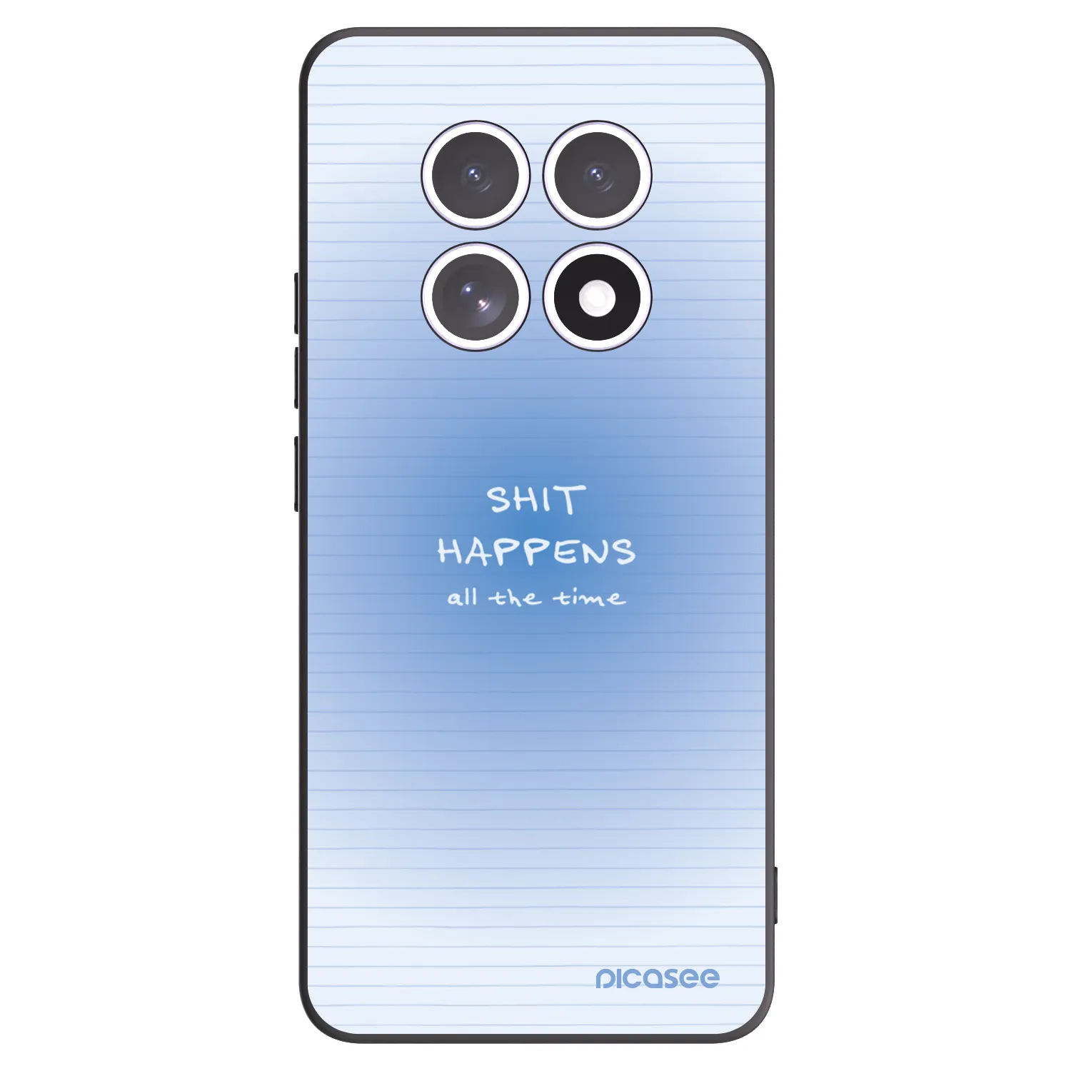 Picasee crna silikonska maskica za Xiaomi Redmi Note 15 5G - Oops Memo