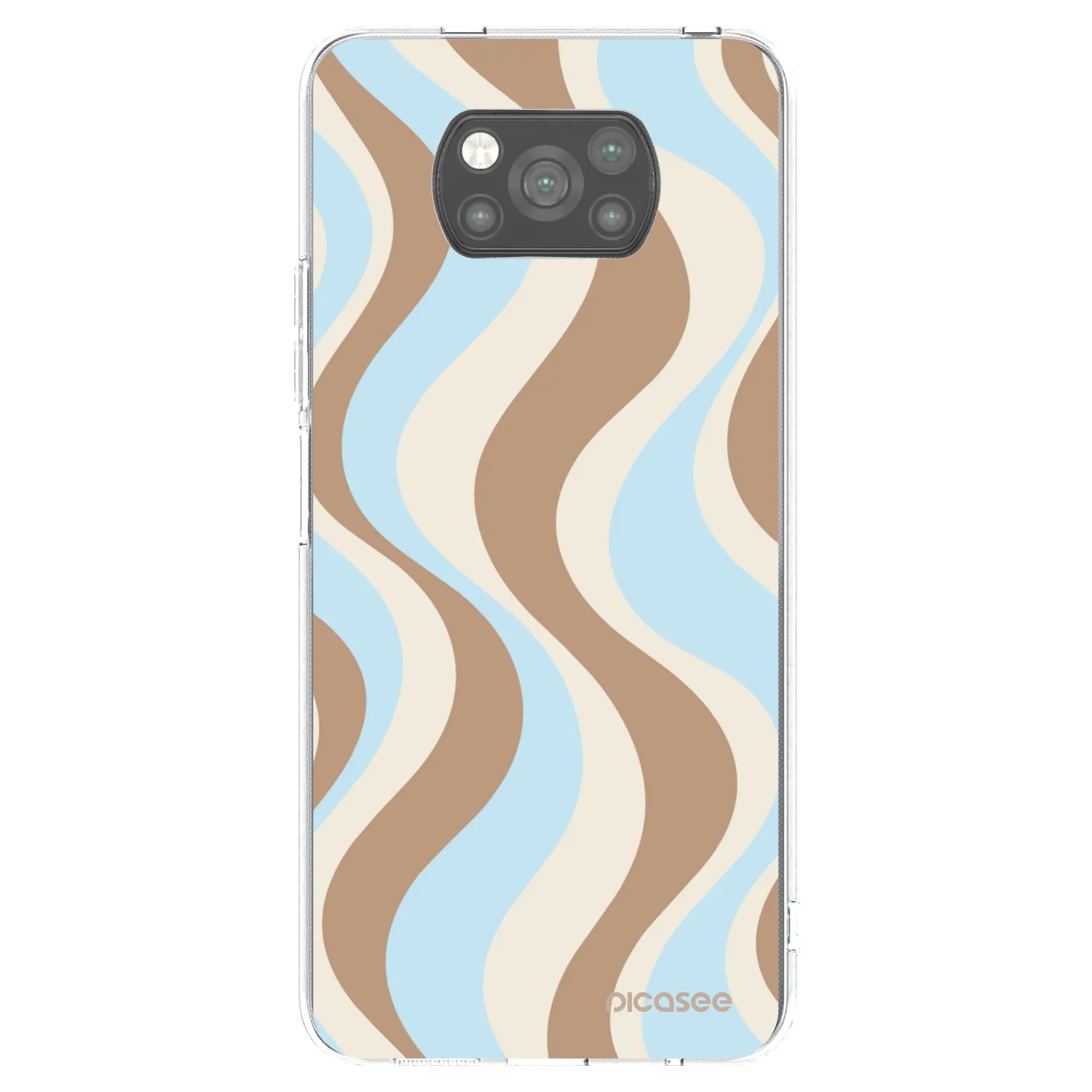 Picasee crna silikonska maskica za Xiaomi Poco X3 - Abanico Days