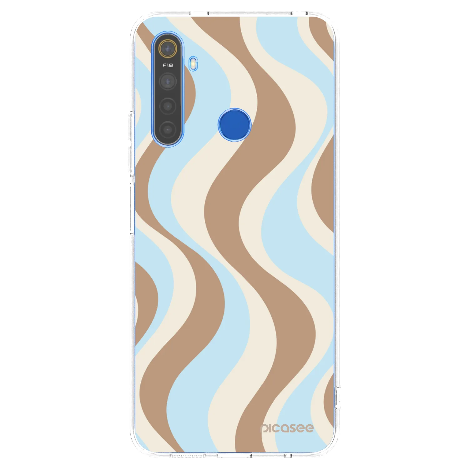 Picasee silikonska prozirna maskica za Realme 5 - Abanico Days