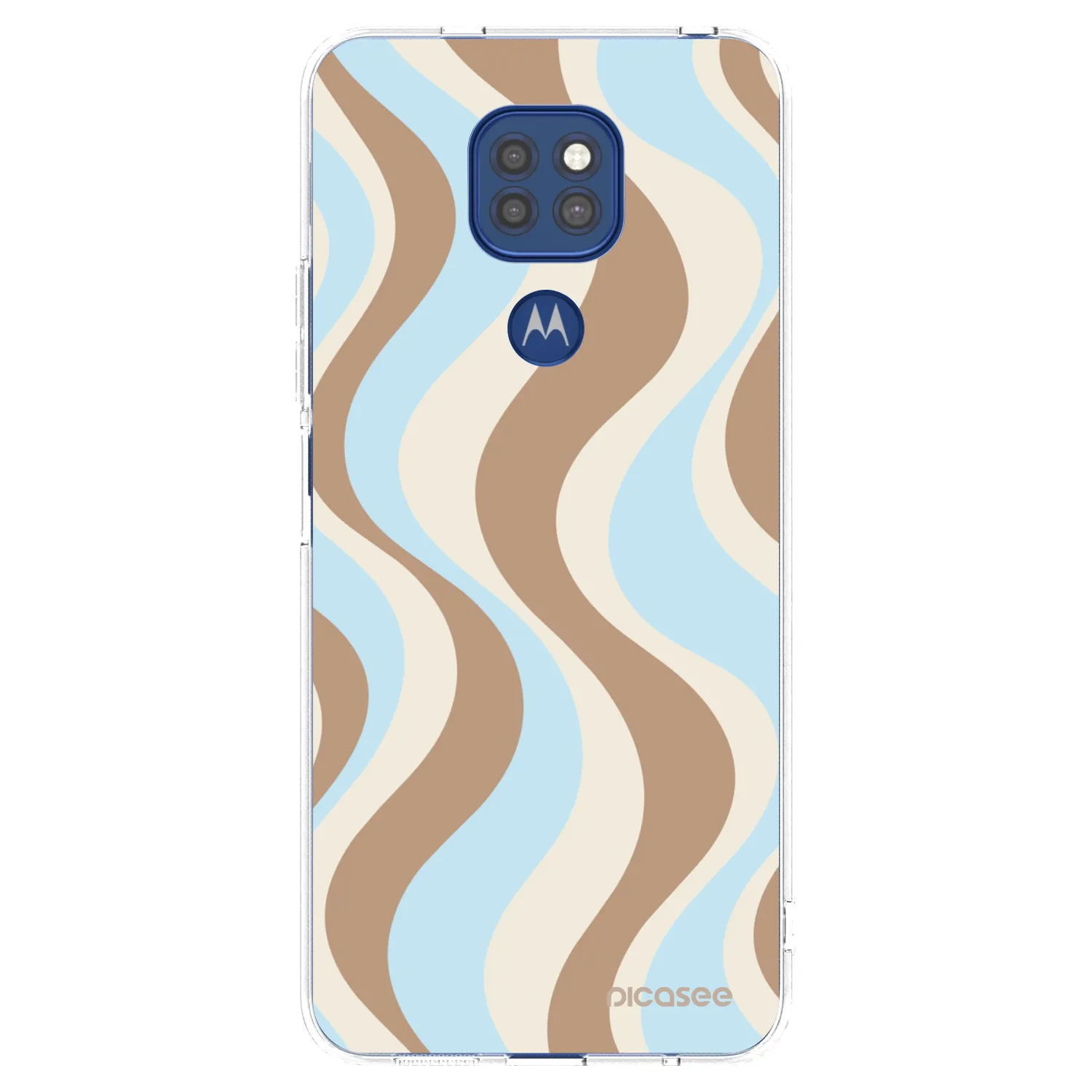 Picasee silikonska prozirna maskica za Motorola Moto G9 Play - Abanico Days