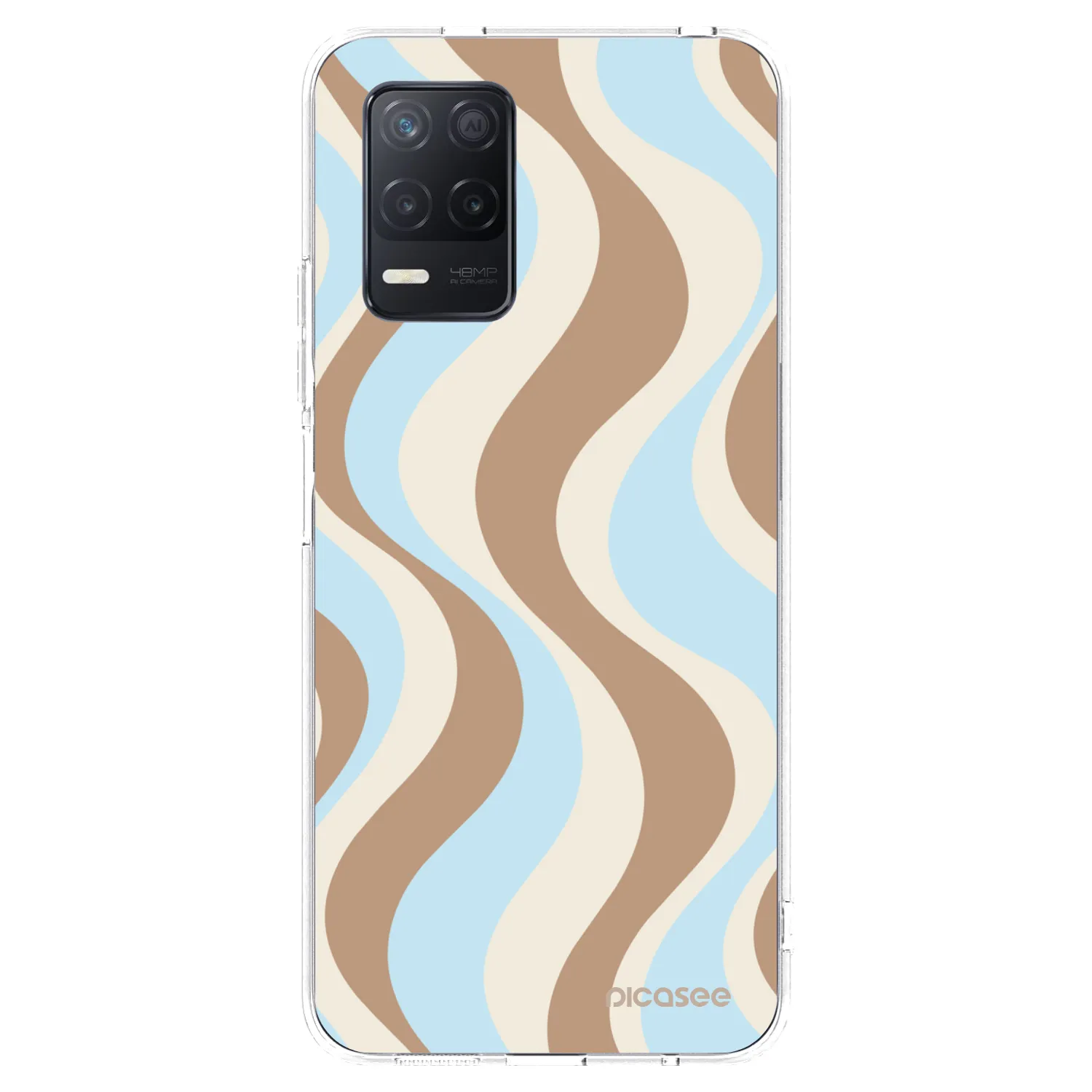 Picasee silikonska prozirna maskica za Realme 8 5G - Abanico Days