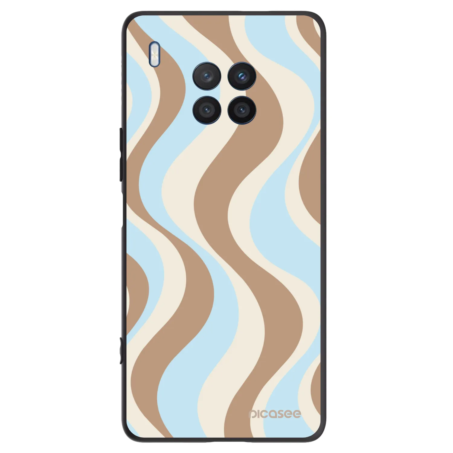 Picasee crna silikonska maskica za Honor 50 Lite - Abanico Days