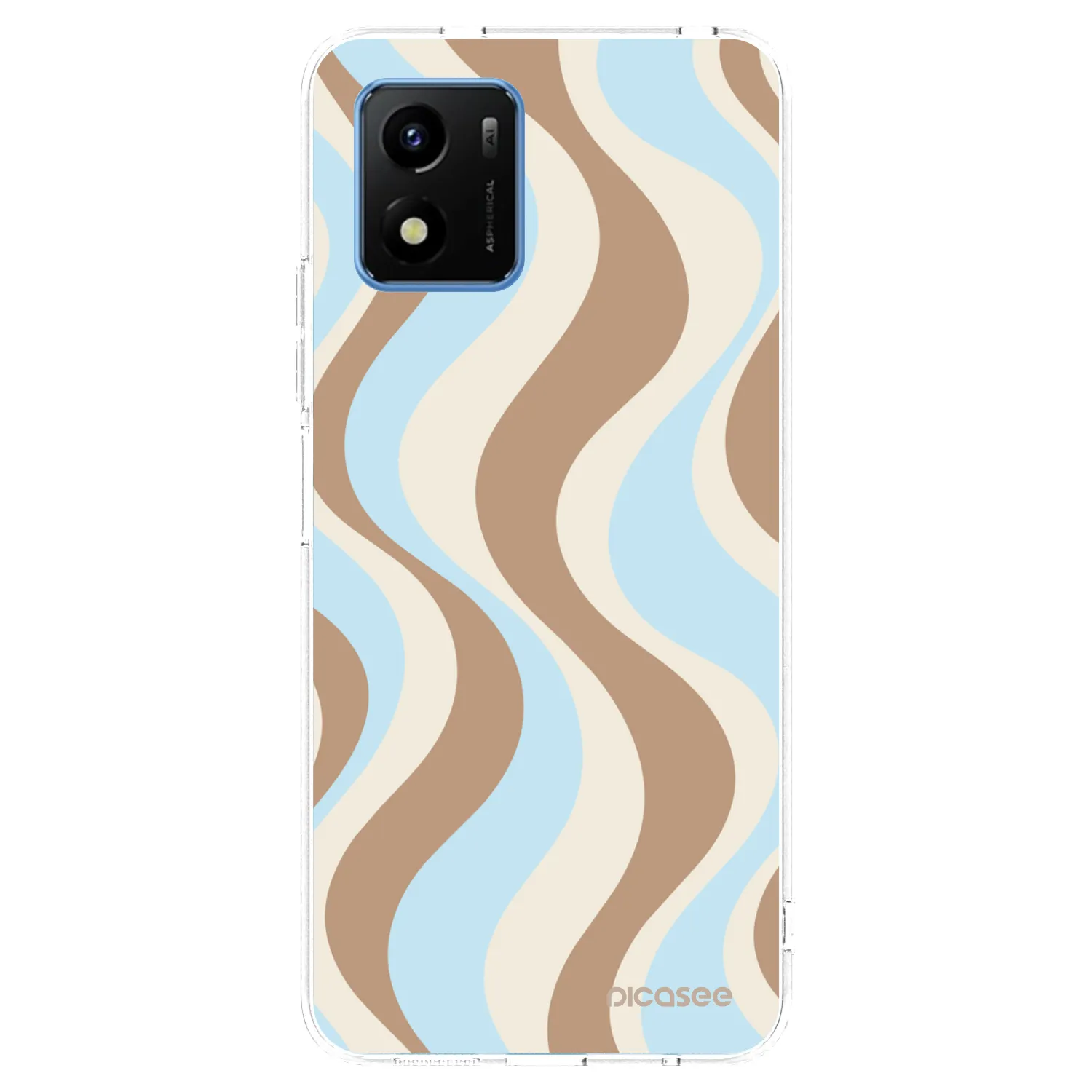 Picasee silikonska prozirna maskica za Vivo Y01 - Abanico Days