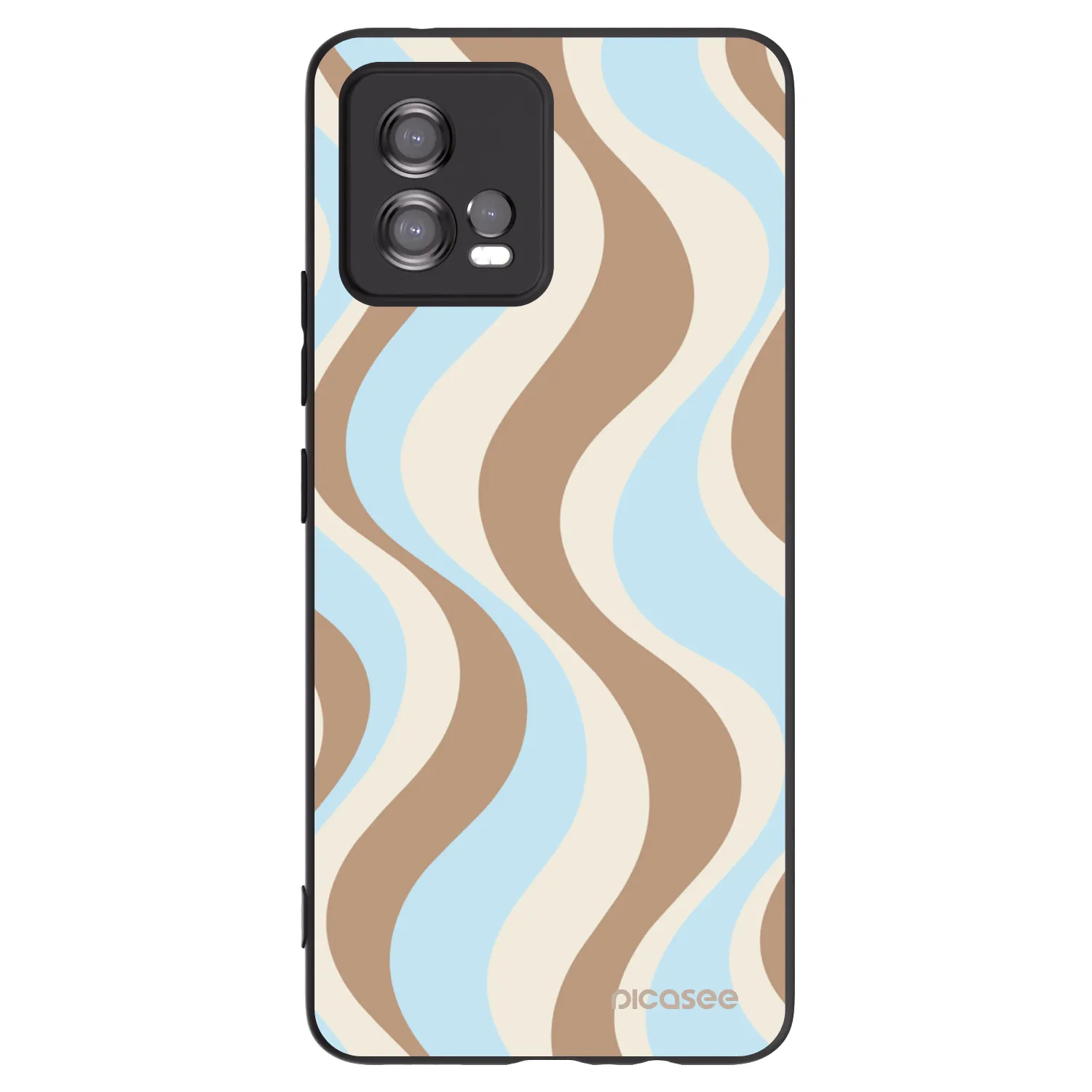 Picasee crna silikonska maskica za Motorola Moto G72 - Abanico Days