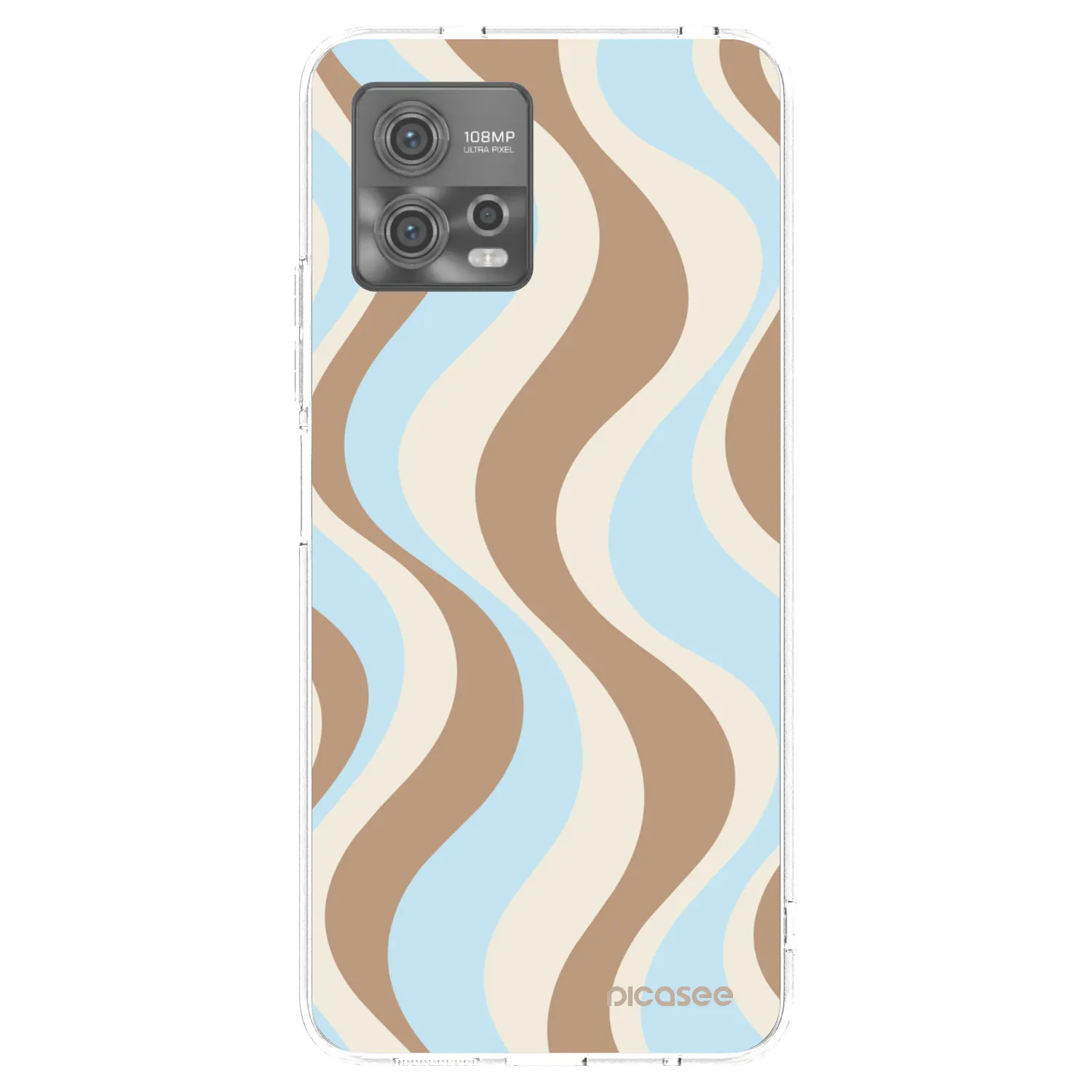 Picasee silikonska prozirna maskica za Motorola Moto G72 - Abanico Days