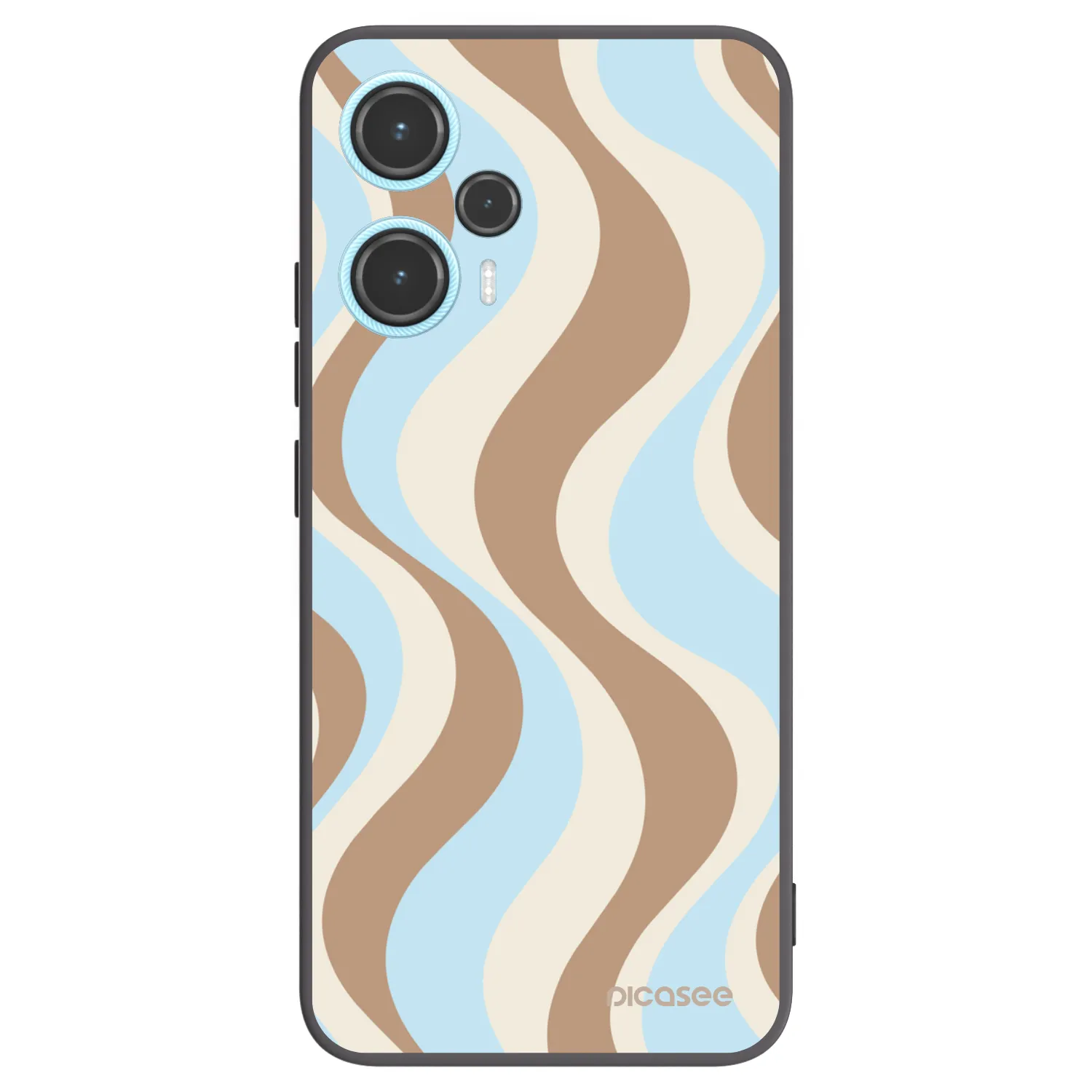 Picasee crna silikonska maskica za Xiaomi Poco F5 - Abanico Days
