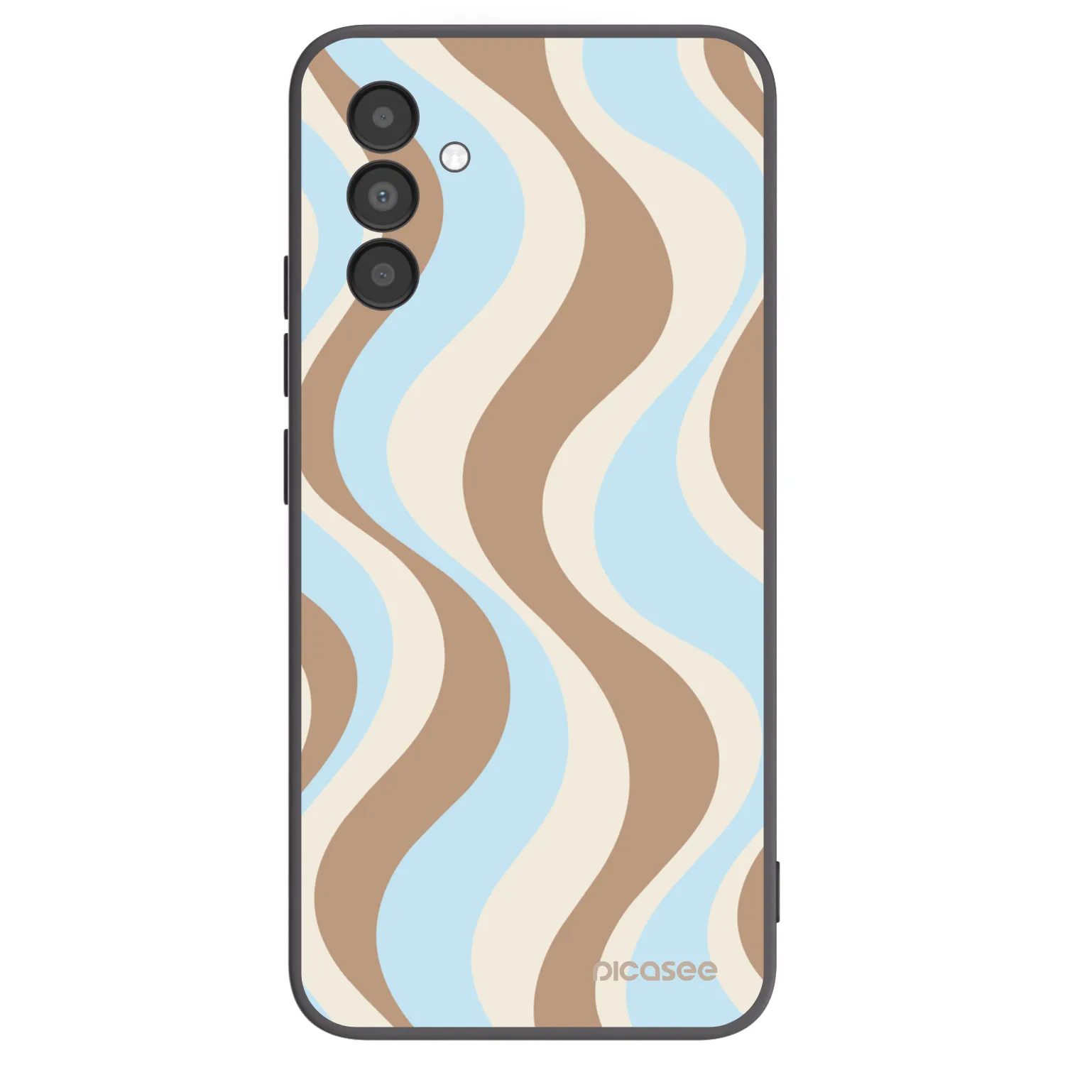 Picasee crna silikonska maskica za Samsung Galaxy A04s A047F - Abanico Days