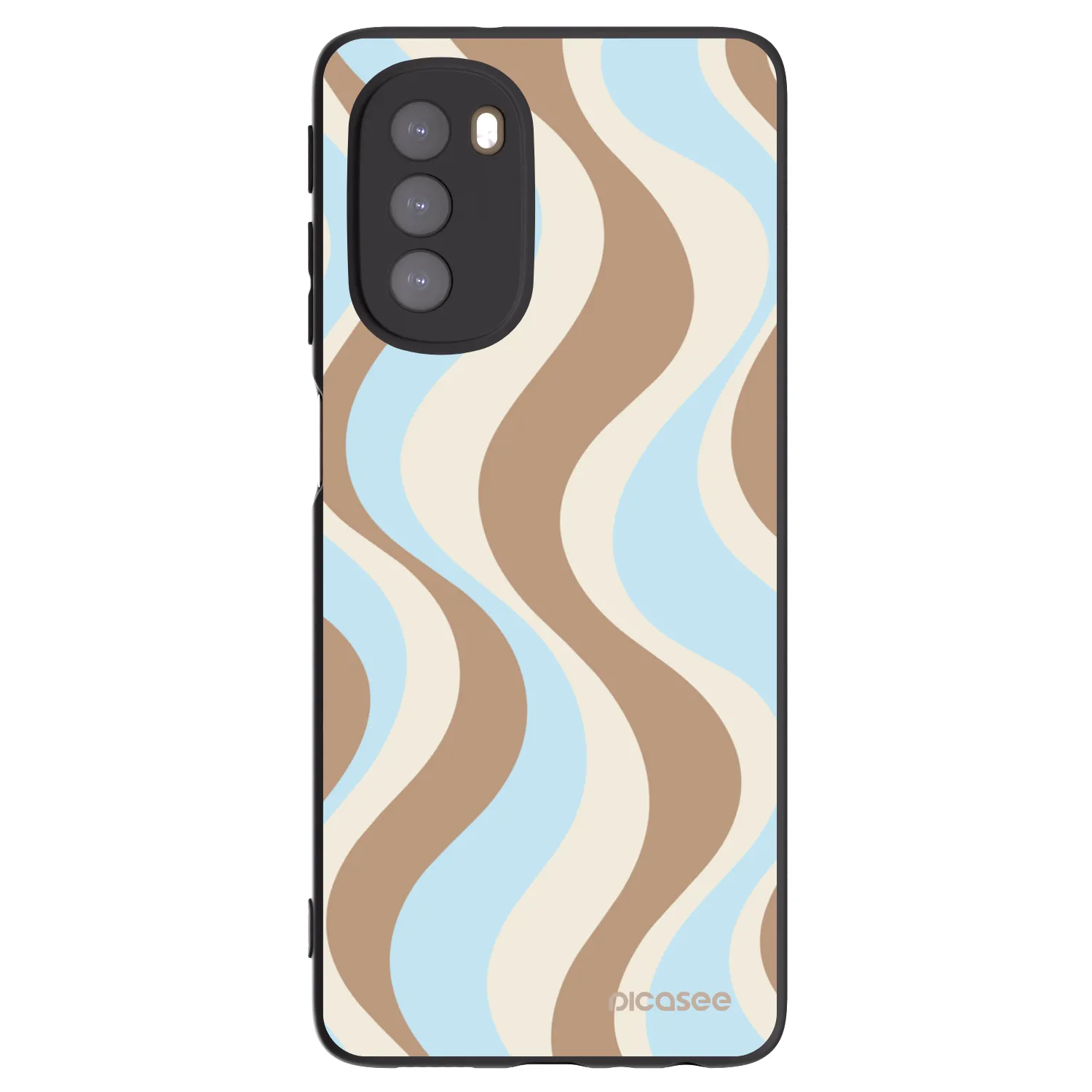 Picasee crna silikonska maskica za Motorola Moto G51 - Abanico Days