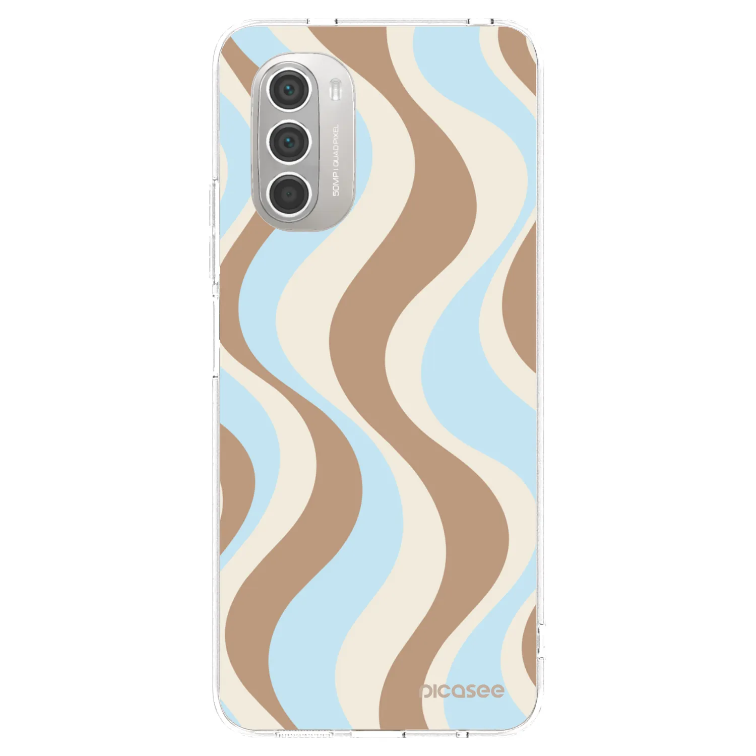 Picasee silikonska prozirna maskica za Motorola Moto G51 - Abanico Days