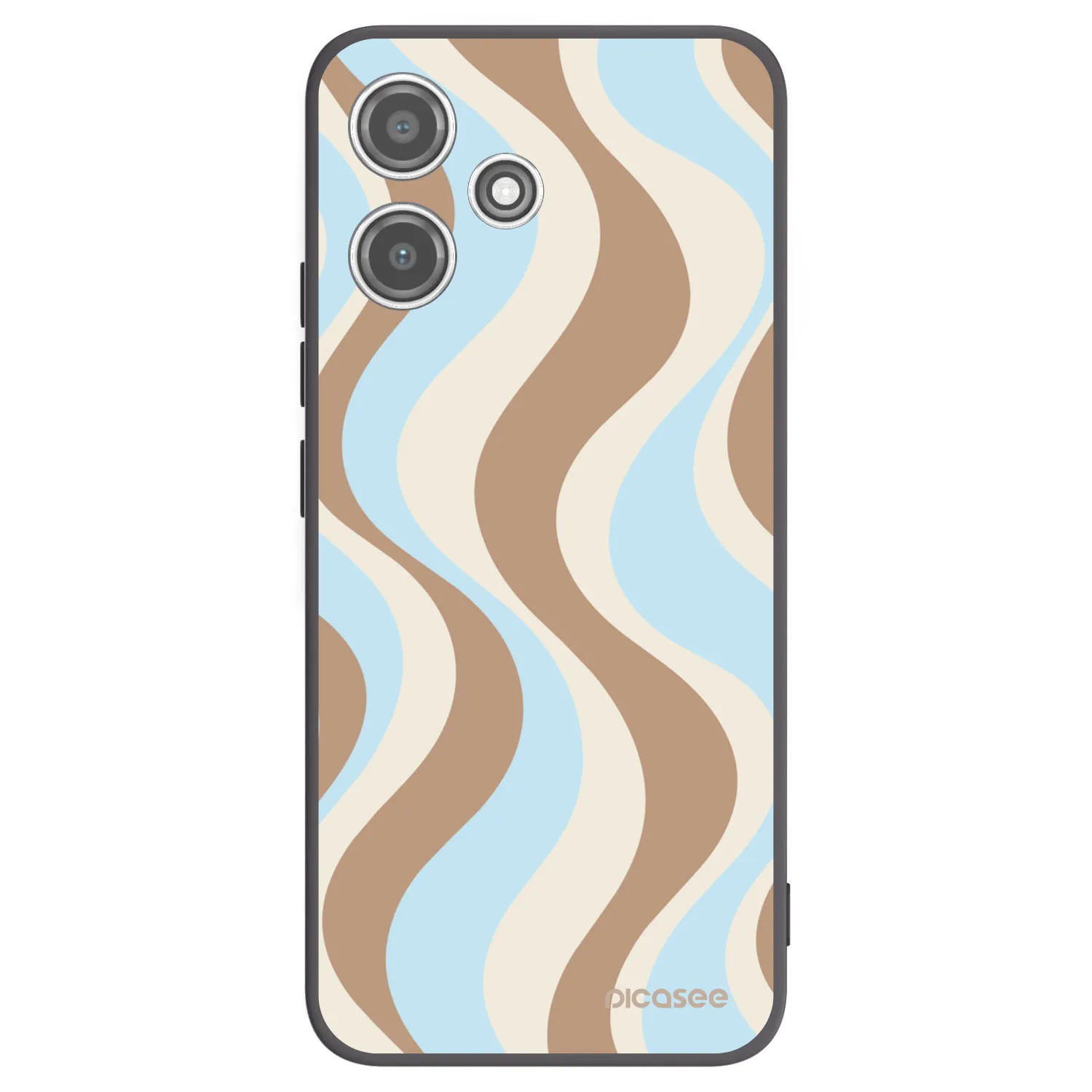 Picasee crna silikonska maskica za Xiaomi Redmi 12 5G - Abanico Days
