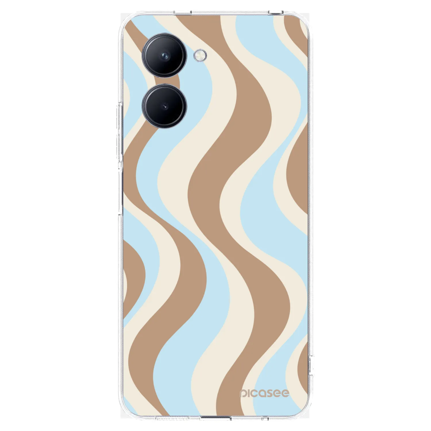 Picasee silikonska prozirna maskica za Realme C33 (2023) - Abanico Days