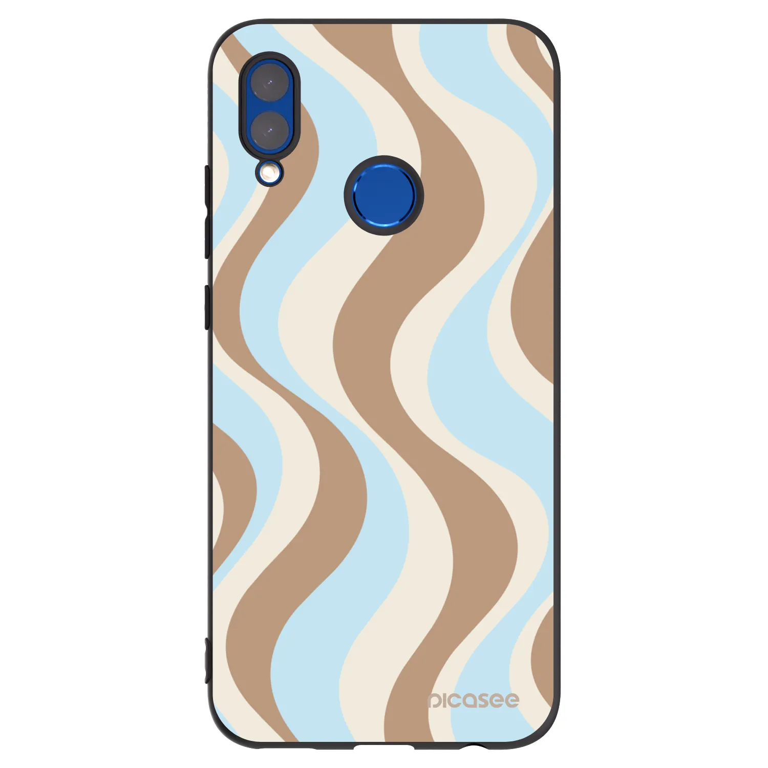 Picasee crna silikonska maskica za Huawei P Smart 2019 - Abanico Days