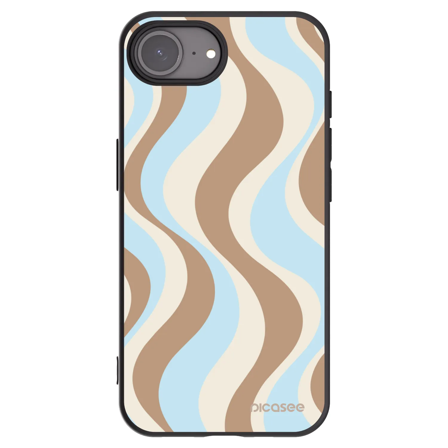 Picasee crna silikonska maskica za Apple iPhone 16e - Abanico Days