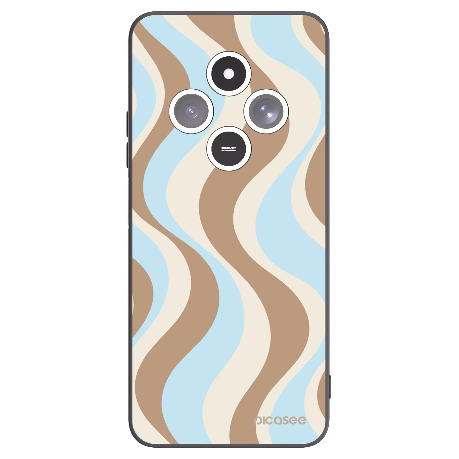 Picasee crna silikonska maskica za Xiaomi Redmi 14C - Abanico Days