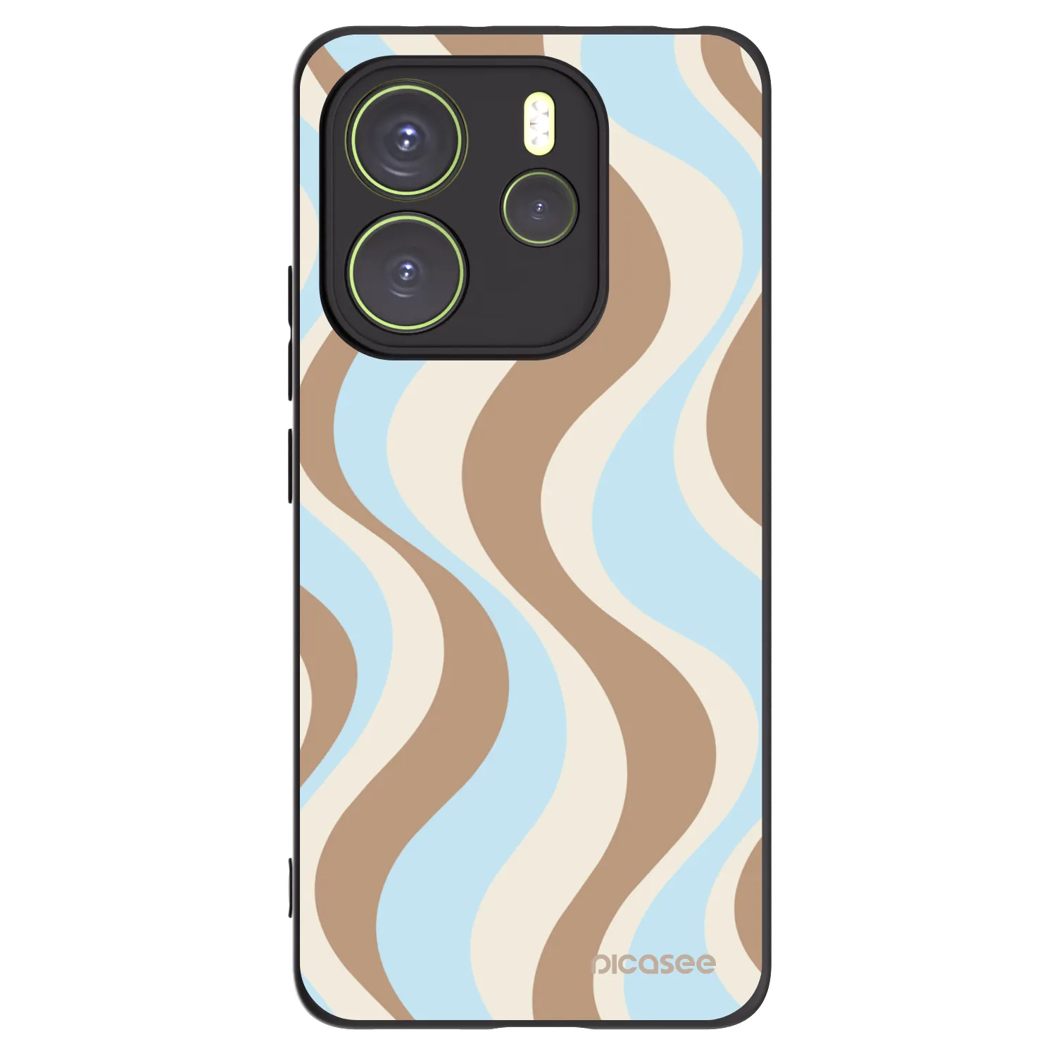 Picasee crna silikonska maskica za Xiaomi Redmi Note 14 4G - Abanico Days