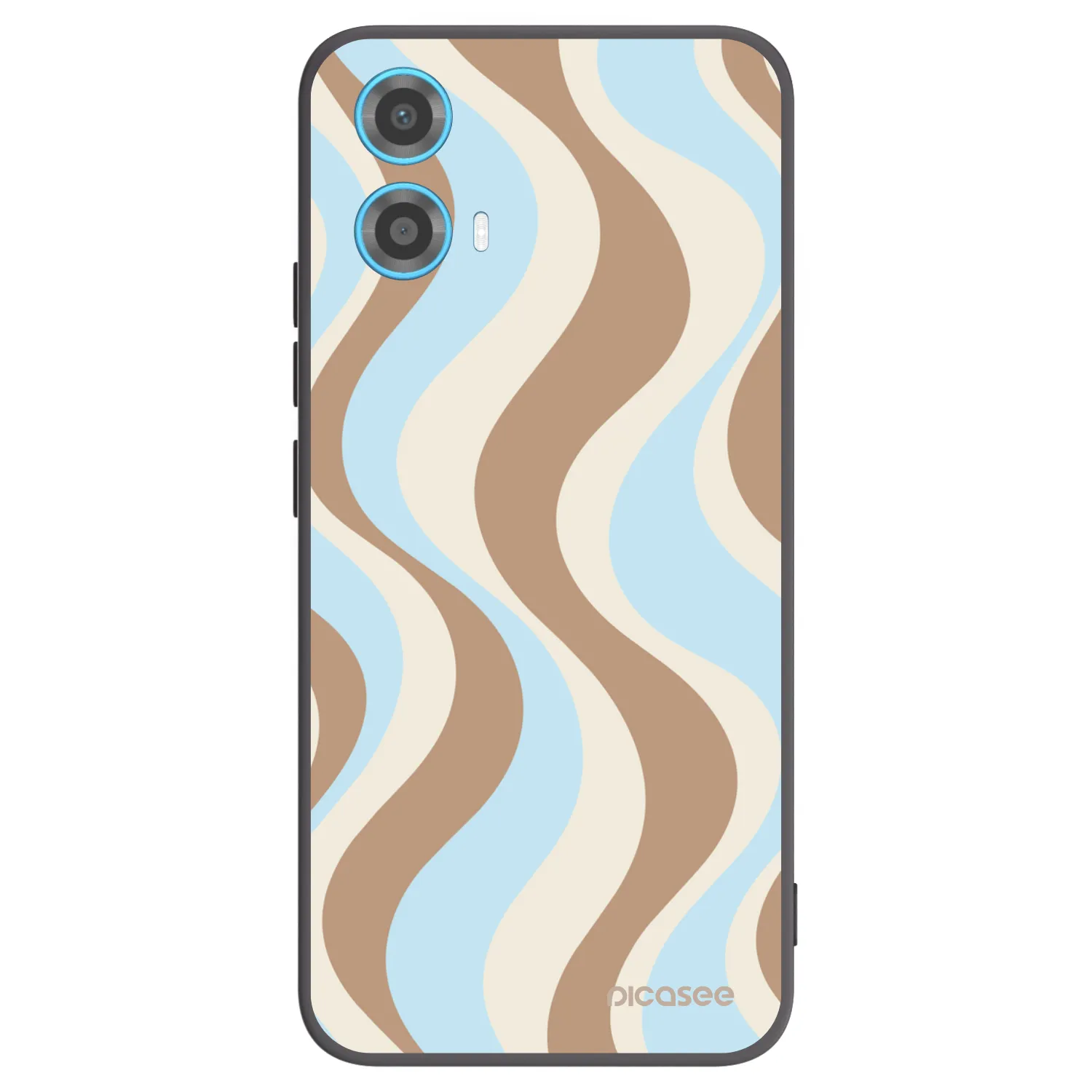 Picasee crna silikonska maskica za Motorola Moto G34 5G - Abanico Days