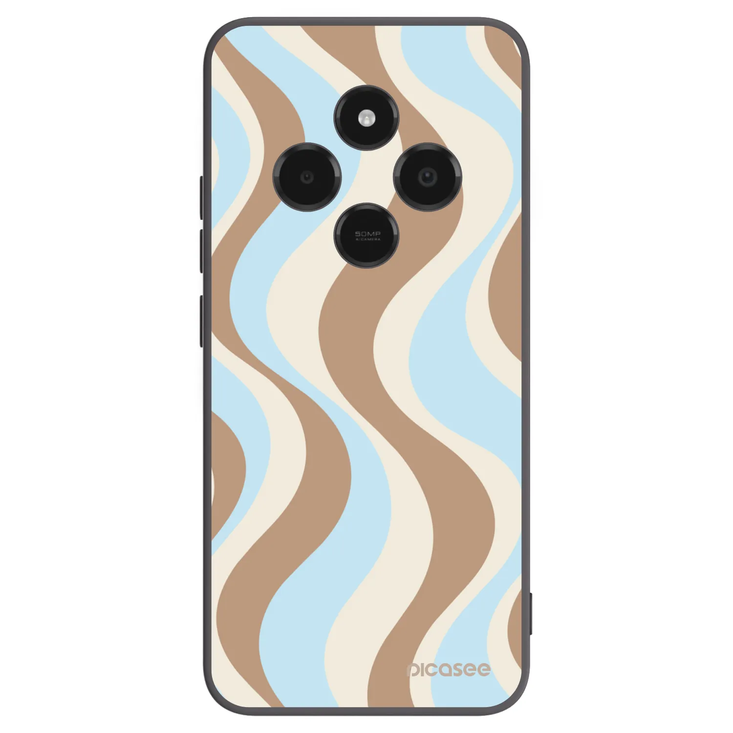 Picasee crna silikonska maskica za Xiaomi Poco C75 - Abanico Days