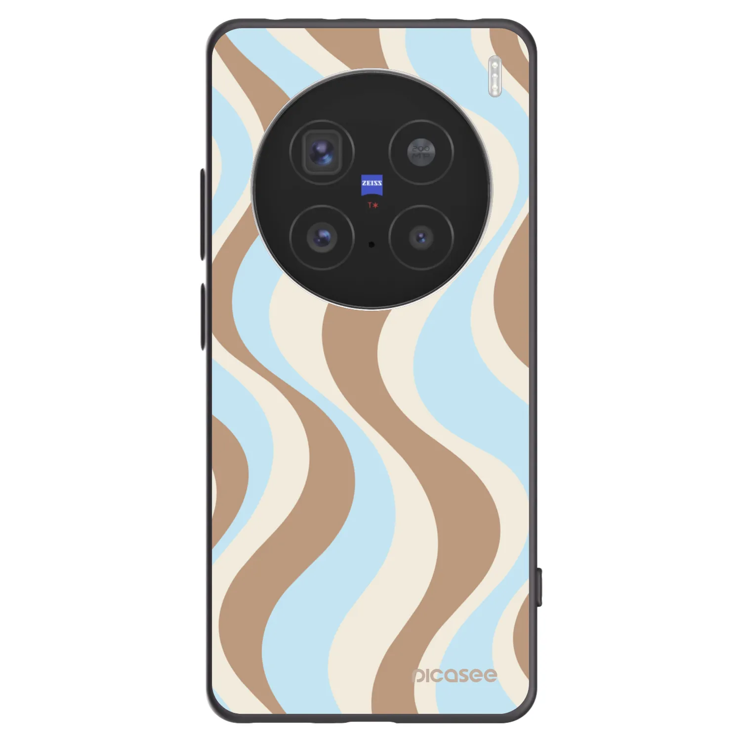 Picasee crna silikonska maskica za Vivo X200 Pro - Abanico Days