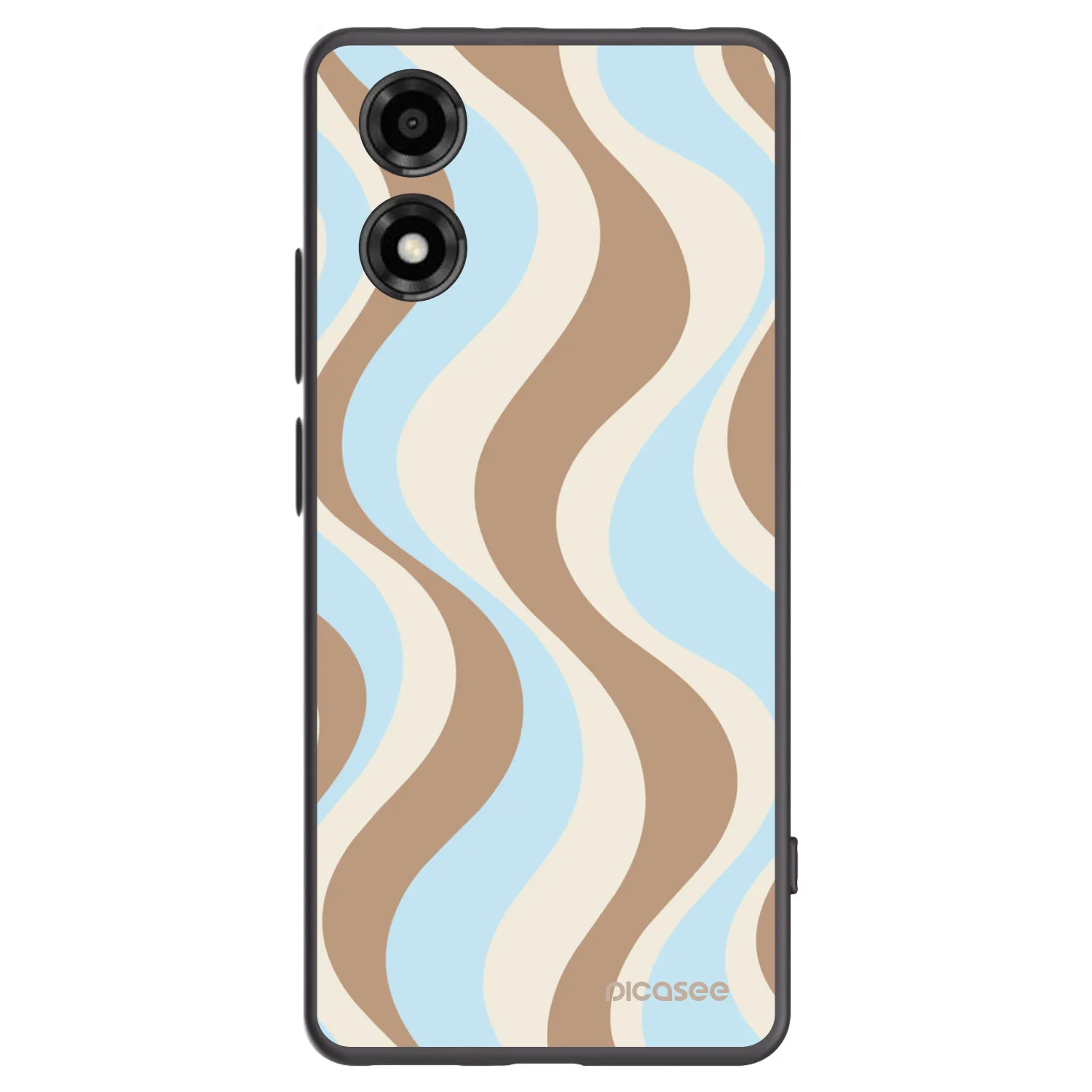 Picasee crna silikonska maskica za Motorola Moto E14 - Abanico Days