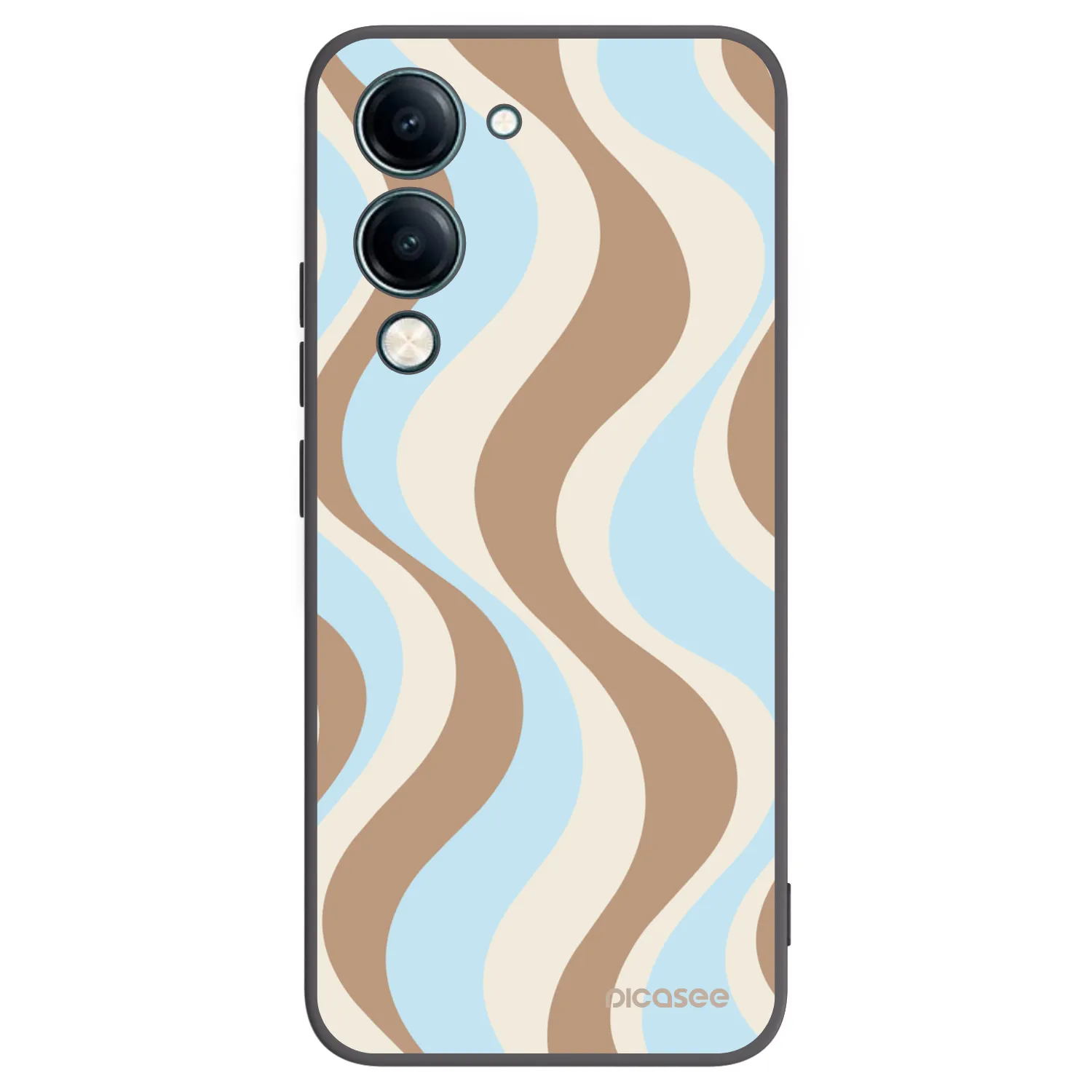 Picasee crna silikonska maskica za Vivo Y29s 5G - Abanico Days