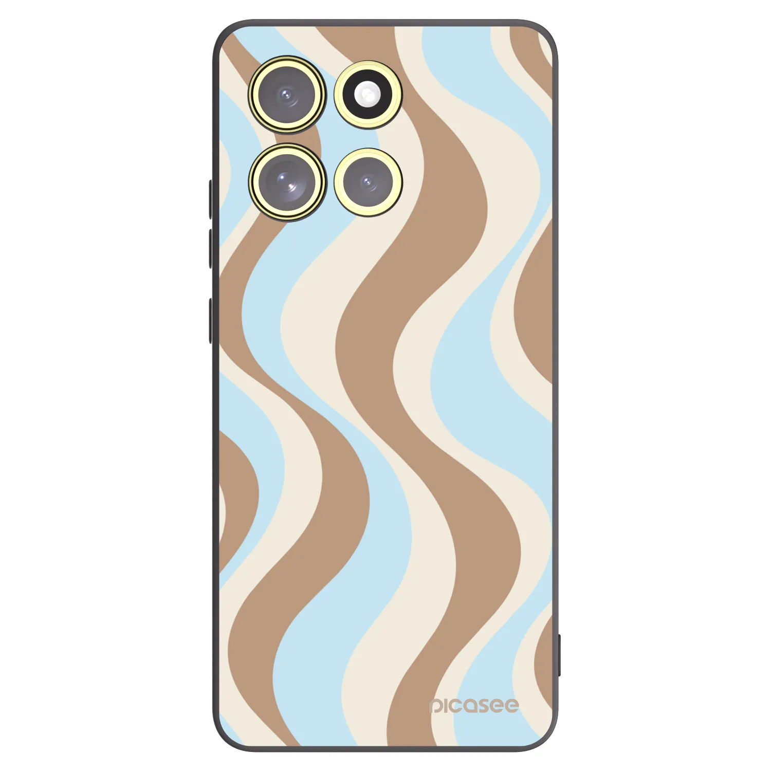 Picasee crna silikonska maskica za Motorola Moto G86 Power 5G - Abanico Days