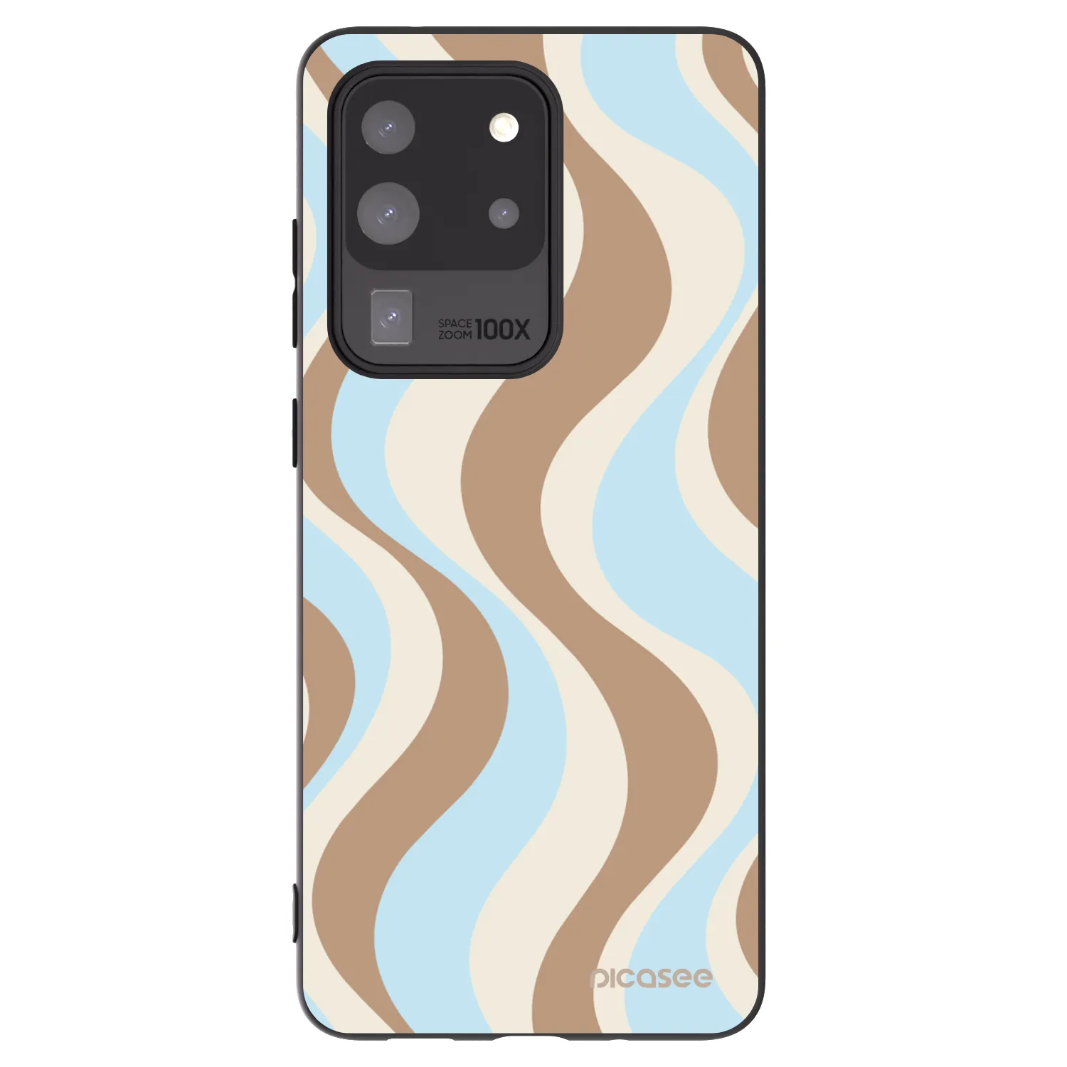 Picasee crna silikonska maskica za Samsung Galaxy S20 Ultra 5G G988F - Abanico Days