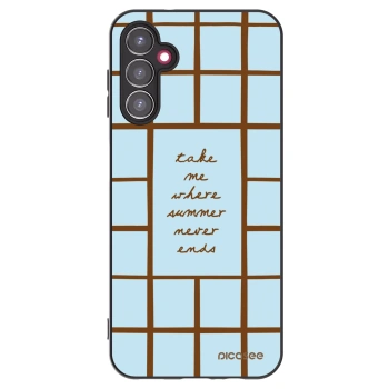 Picasee crna silikonska maskica za Samsung Galaxy A14 4G A145R - Shutter Season